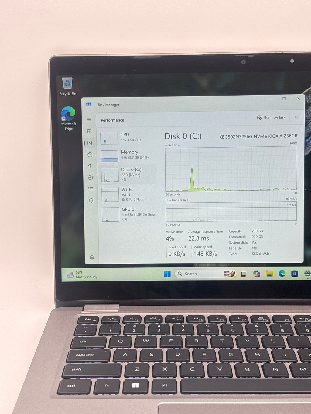 Dell Latitude 5330 i5-1235U 16GB RAM 256GB SSD TOUCH