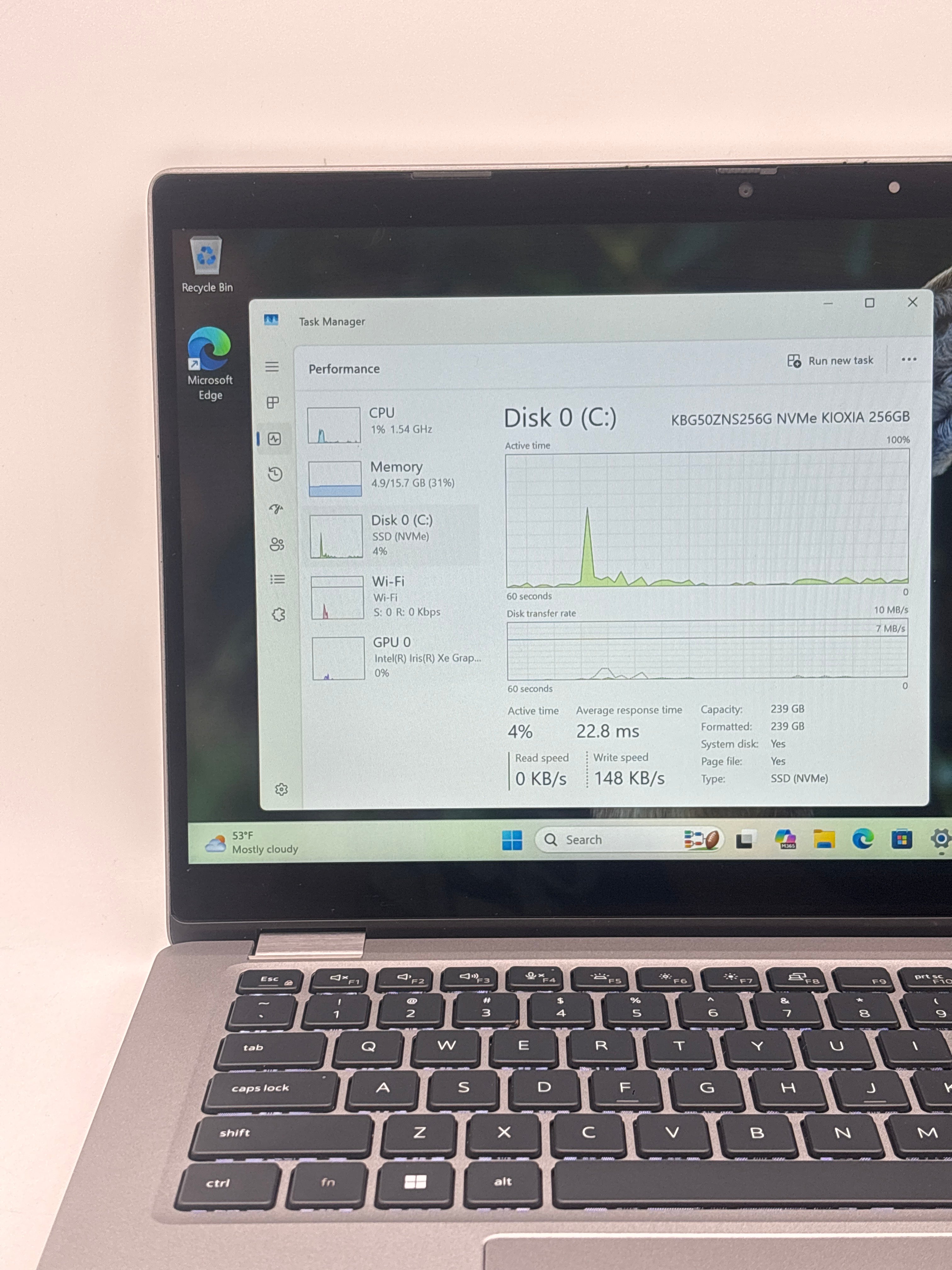 Dell Latitude 5330 i5-1235U 16GB RAM 256GB SSD TOUCH