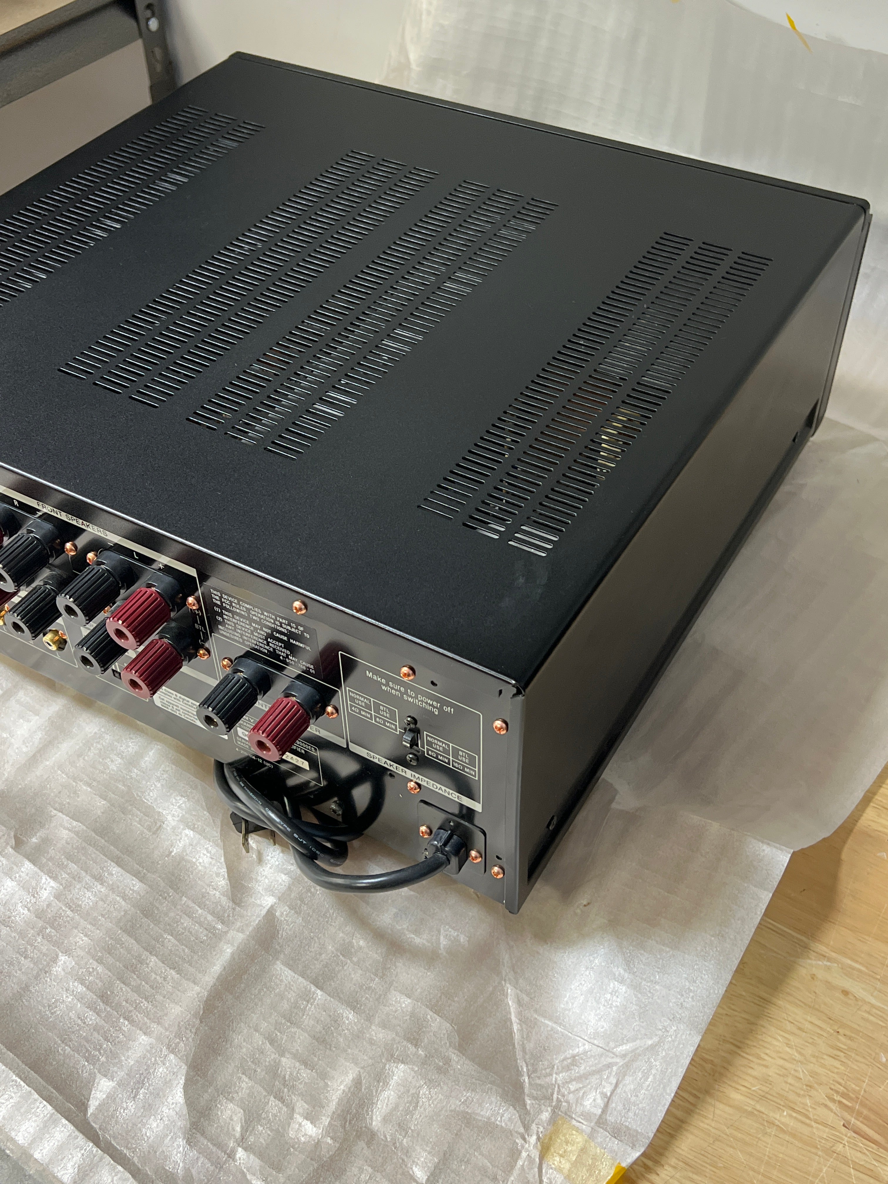 Sony TA-N9000ES 5 Channel Power Amplifier - New Open Box