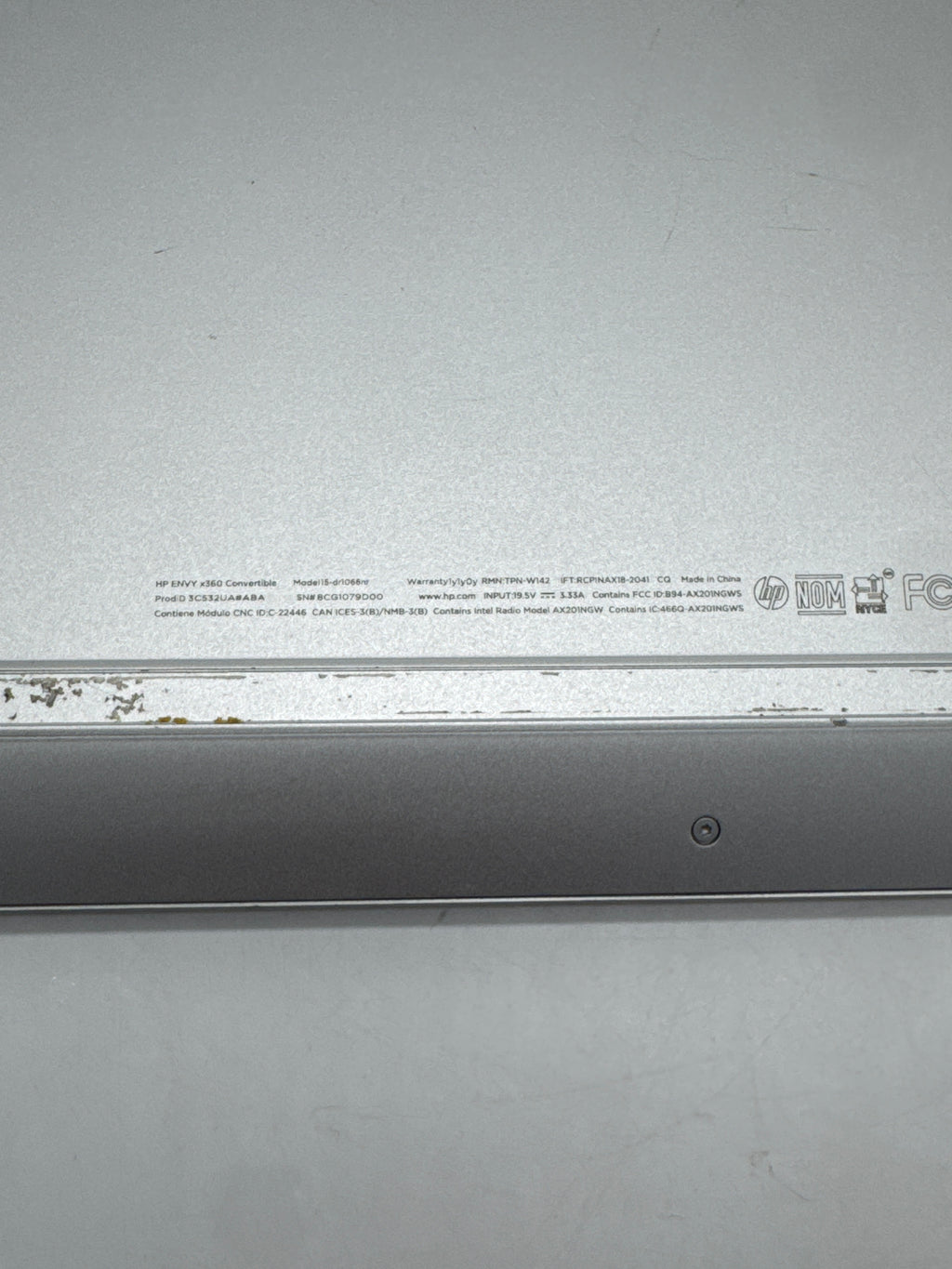 HP Envy x360 15-dr1066nr i7-10510U 16GB RAM 512GB SSD - READ