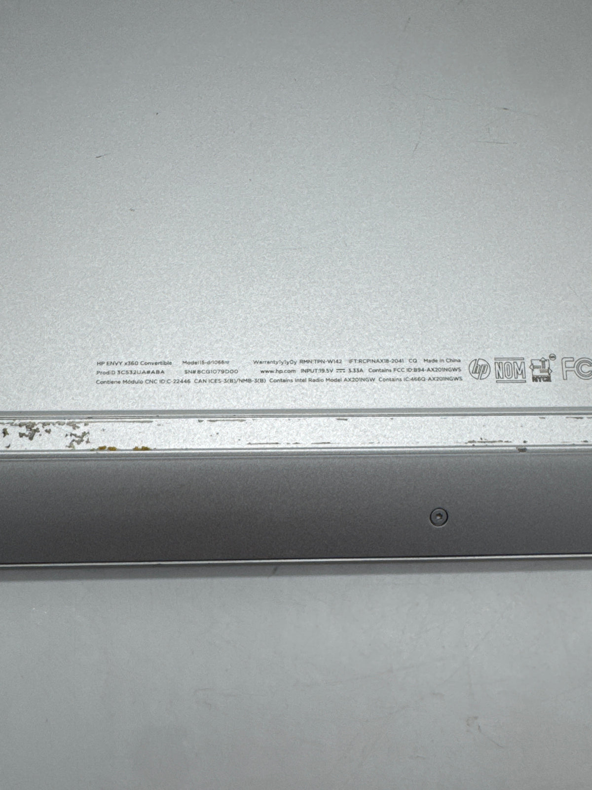 HP Envy x360 15-dr1066nr i7-10510U 16GB RAM 512GB SSD - READ