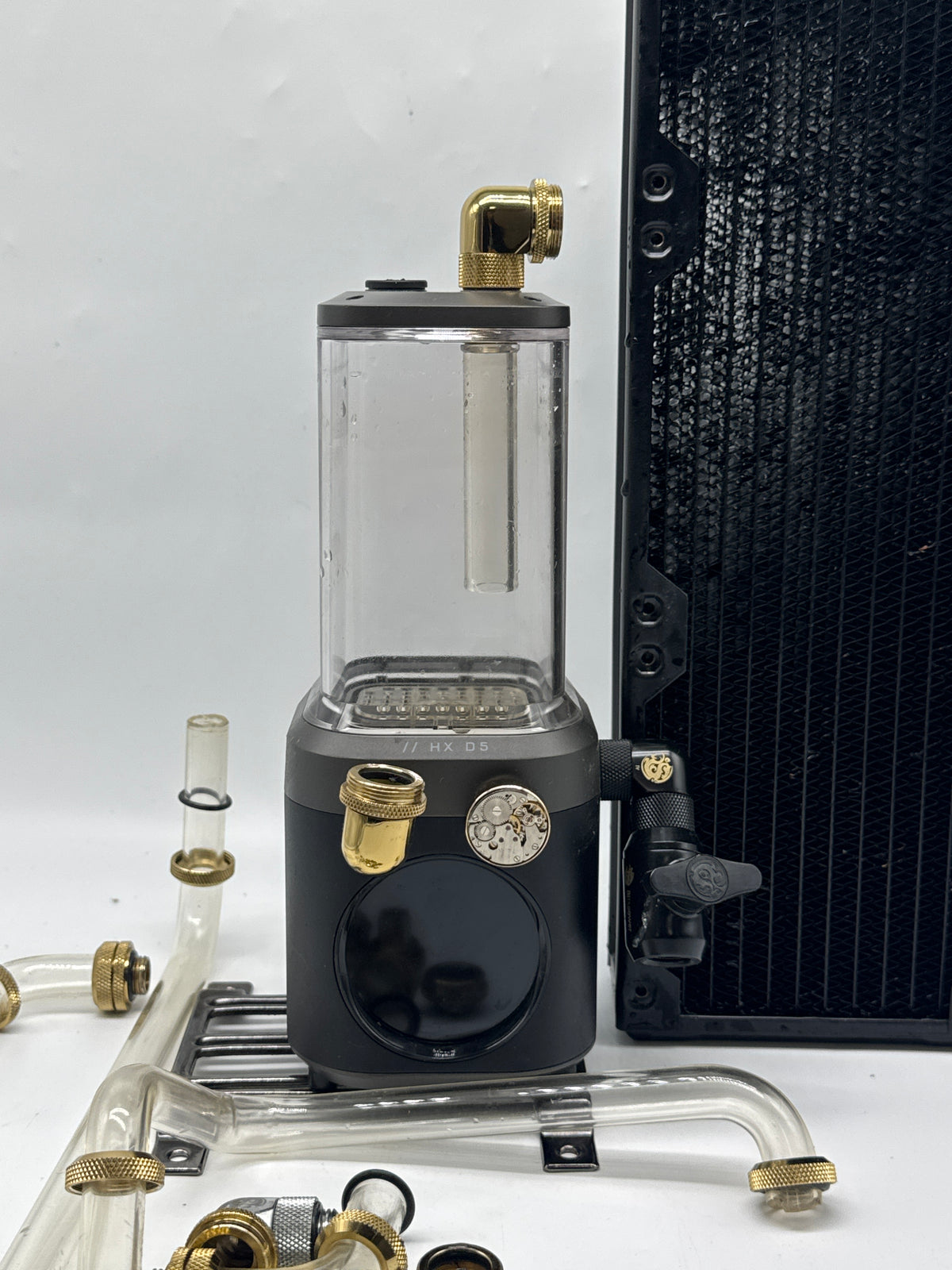 Corsair HX D5 Water Cooling System with Radiator and Tubing - Used