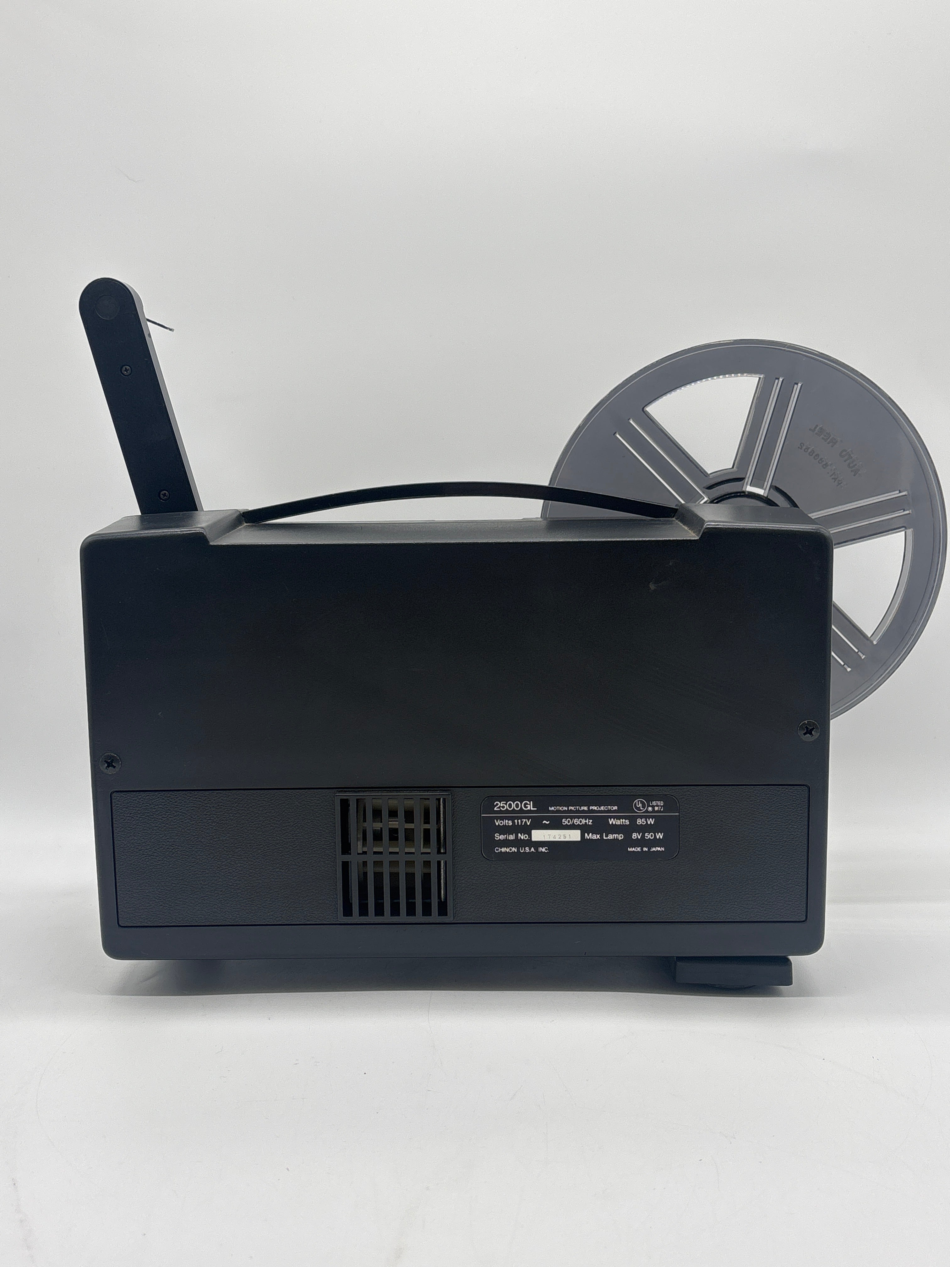 Chinon 2500 GL Movie Projector 8mm Untested