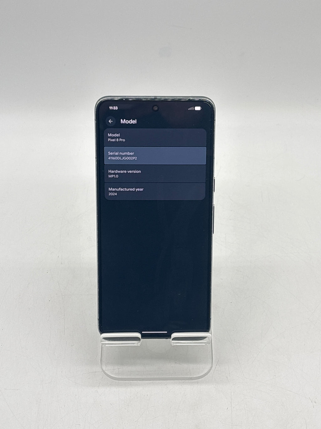 Google Pixel 8 Pro 6.7 in 256GB Black Unlocked