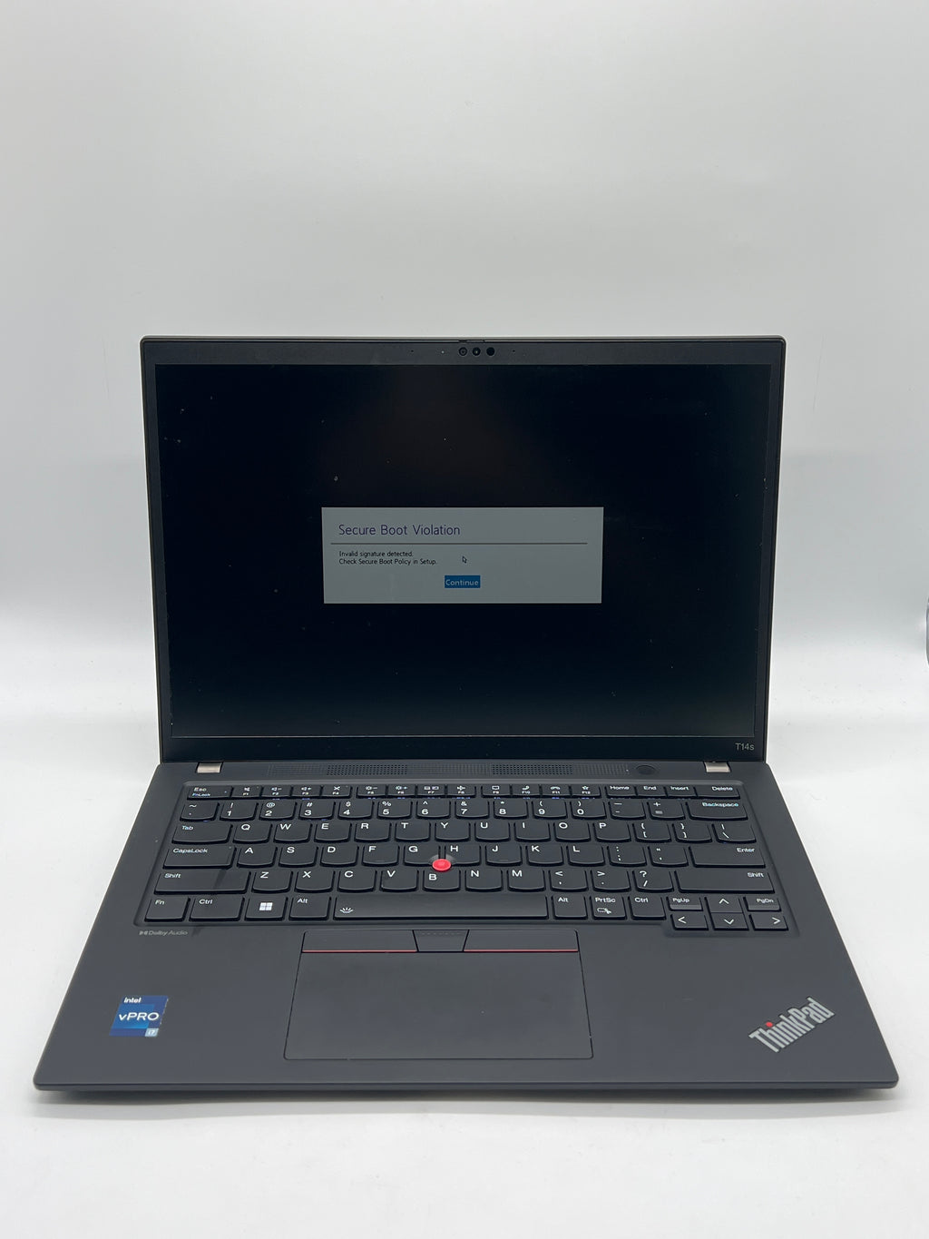 Lenovo ThinkPad T14s Gen 4 i7-1370P 32GB RAM 512GB SSD - For Parts (READ)