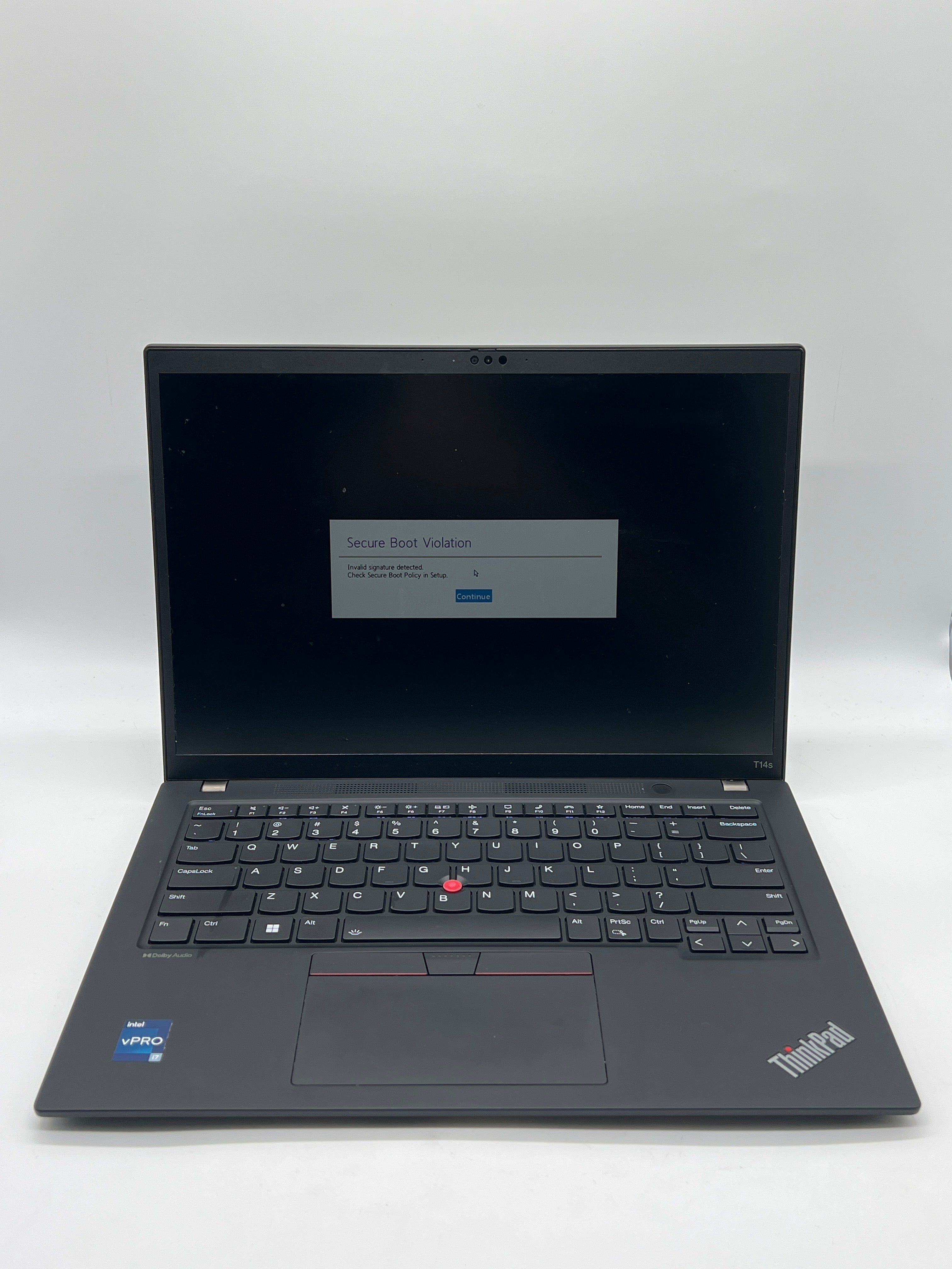 Lenovo ThinkPad T14s Gen 4 i7-1370P 32GB RAM 512GB SSD - For Parts (READ)
