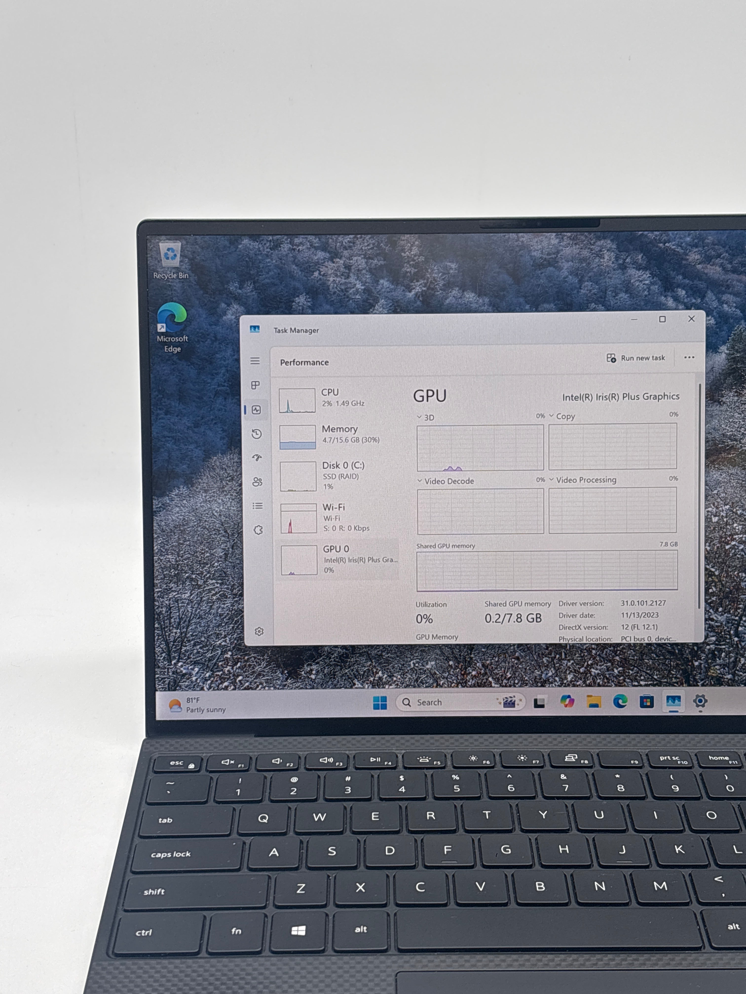 Dell XPS 13 9300 i7-1065g7 16GB RAM 512GB SSD
