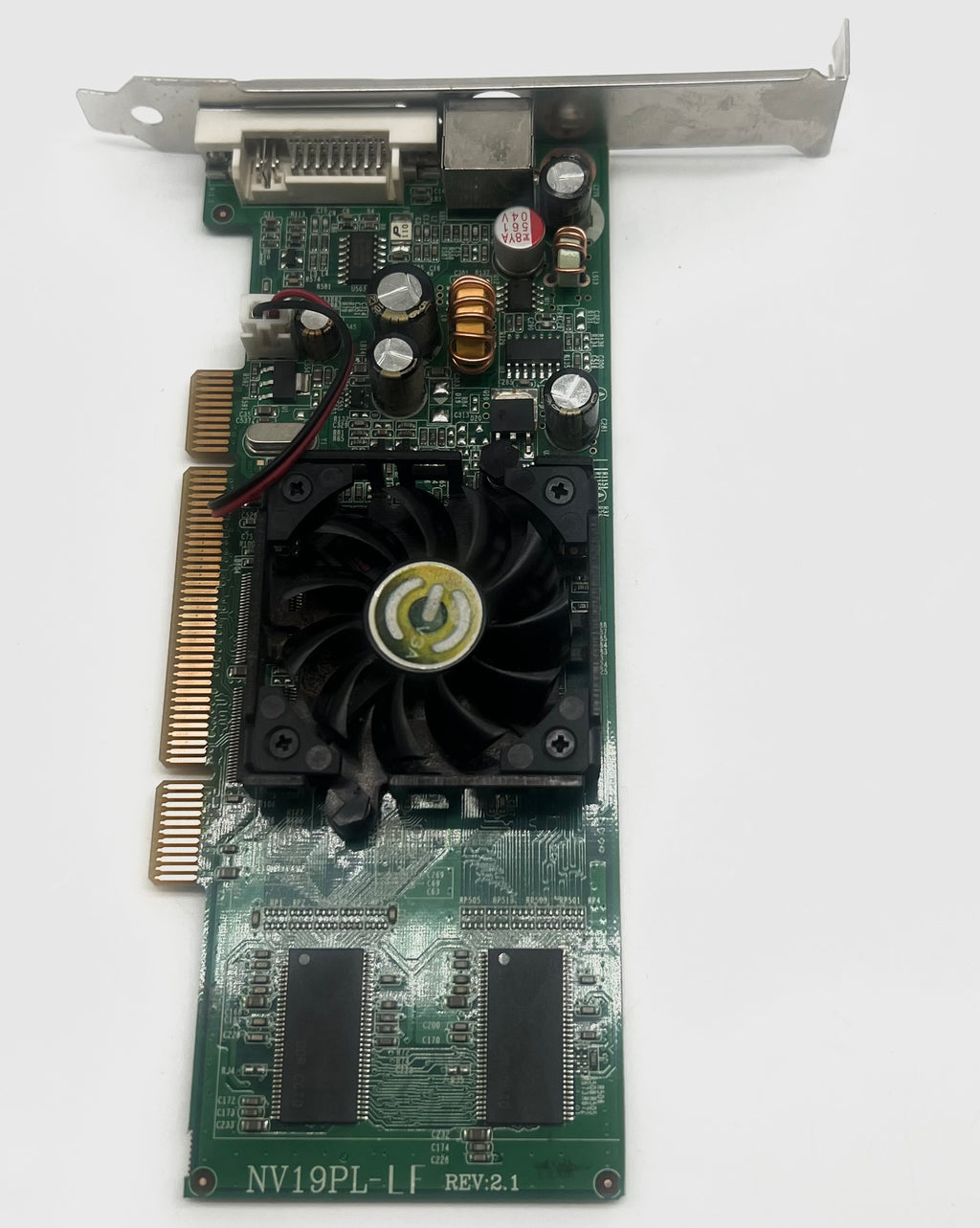 EVGA GeForce FX5200 128MB DDR SDRAM PCI Graphics Card - For Parts(Untested)
