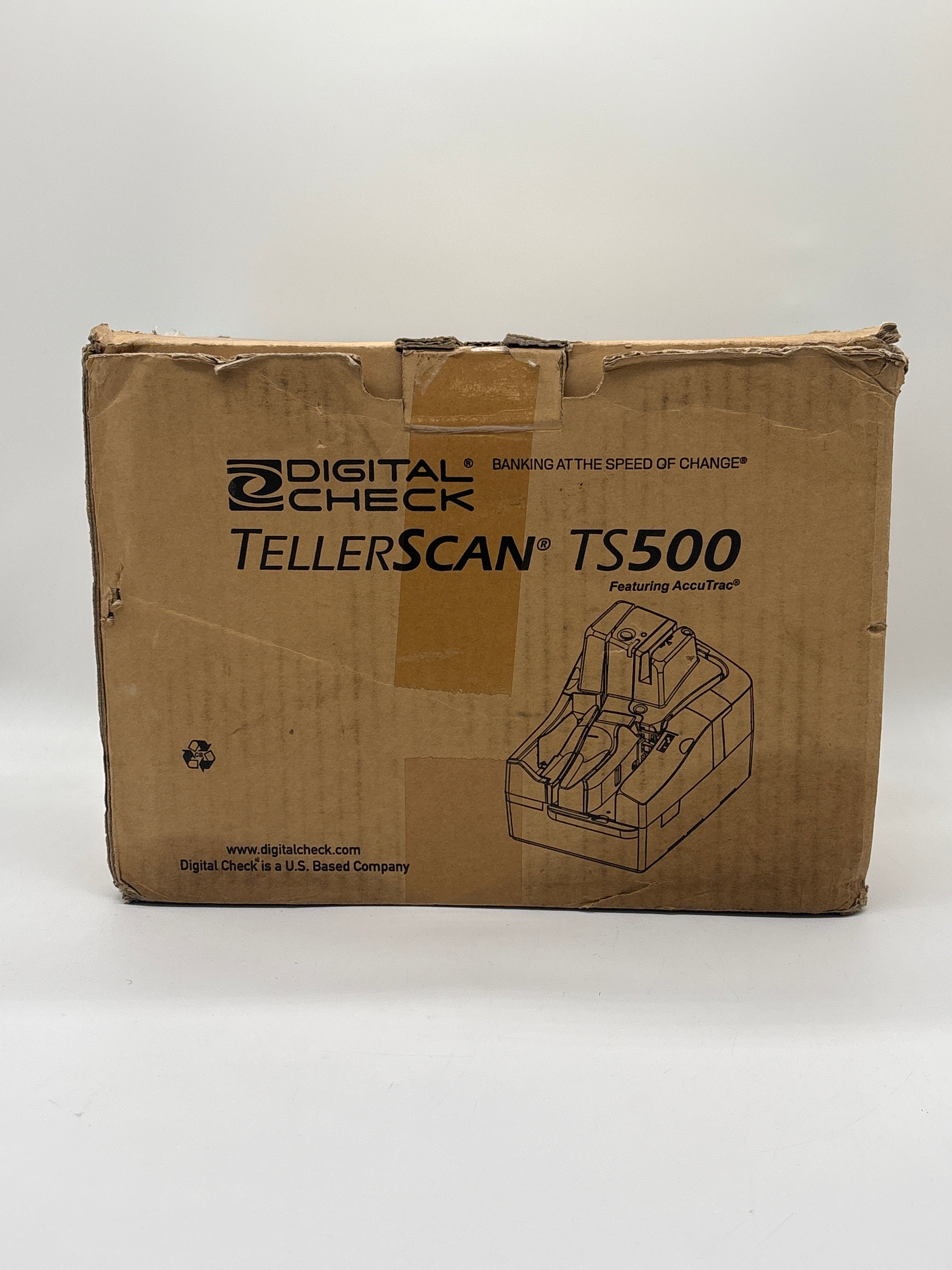 DigitalCheck Tellerscan TS500 Check Scanner - Used with Box