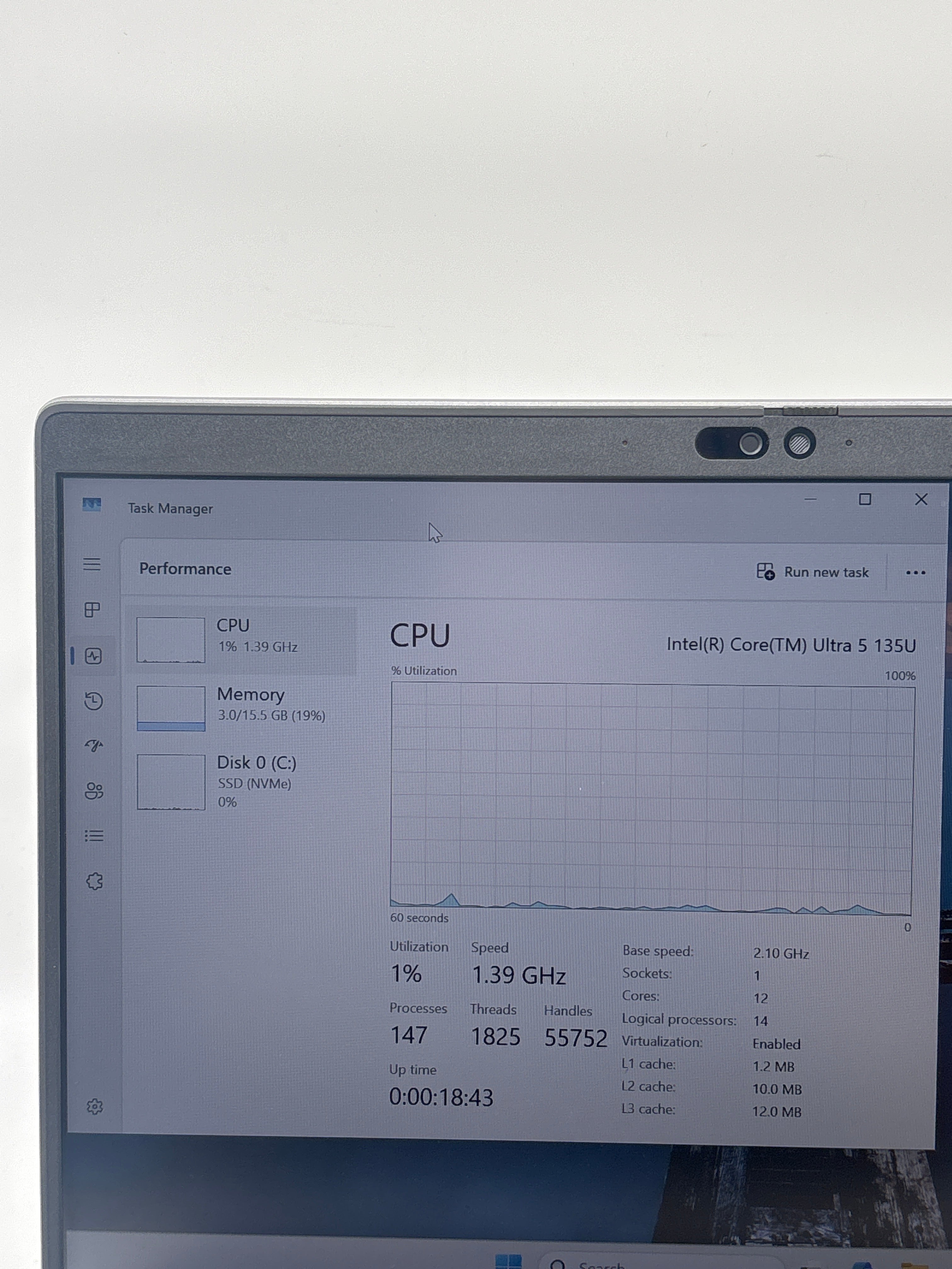Dell Latitude 5450 14" Ultra 5 135U 16GB 256GB SSD - Used