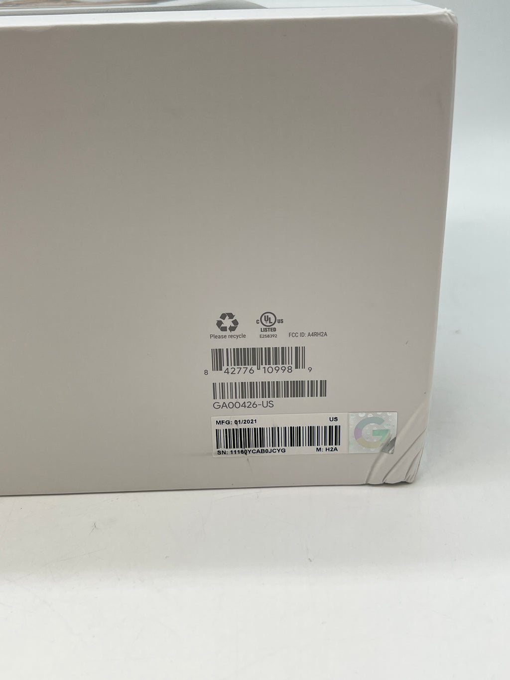 Google Nest Hub Max Smart Speaker Display 10" - New Open Box