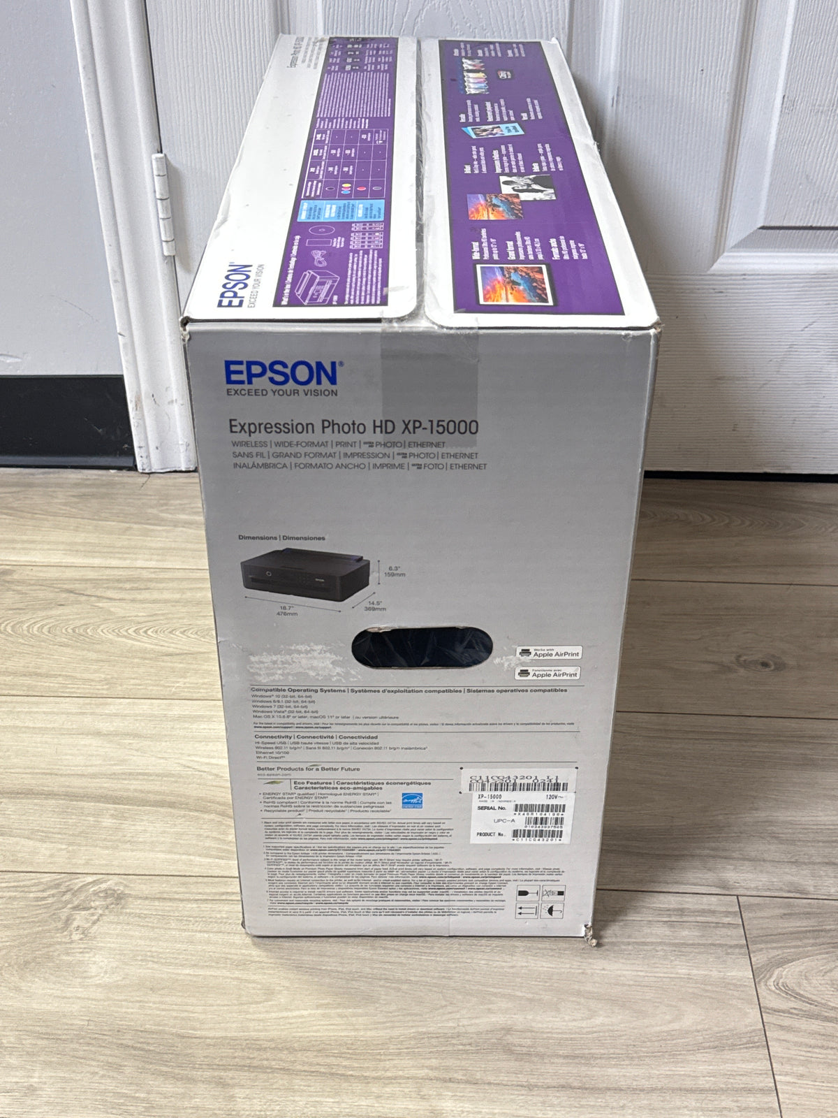 Epson Expression Photo HD XP-15000 Wireless Color Photo Printer 13x19 - New