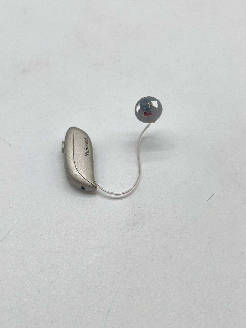ReSound GN C-1 Hearing Aid Bluetooth Gray Rechargeable Case - Used