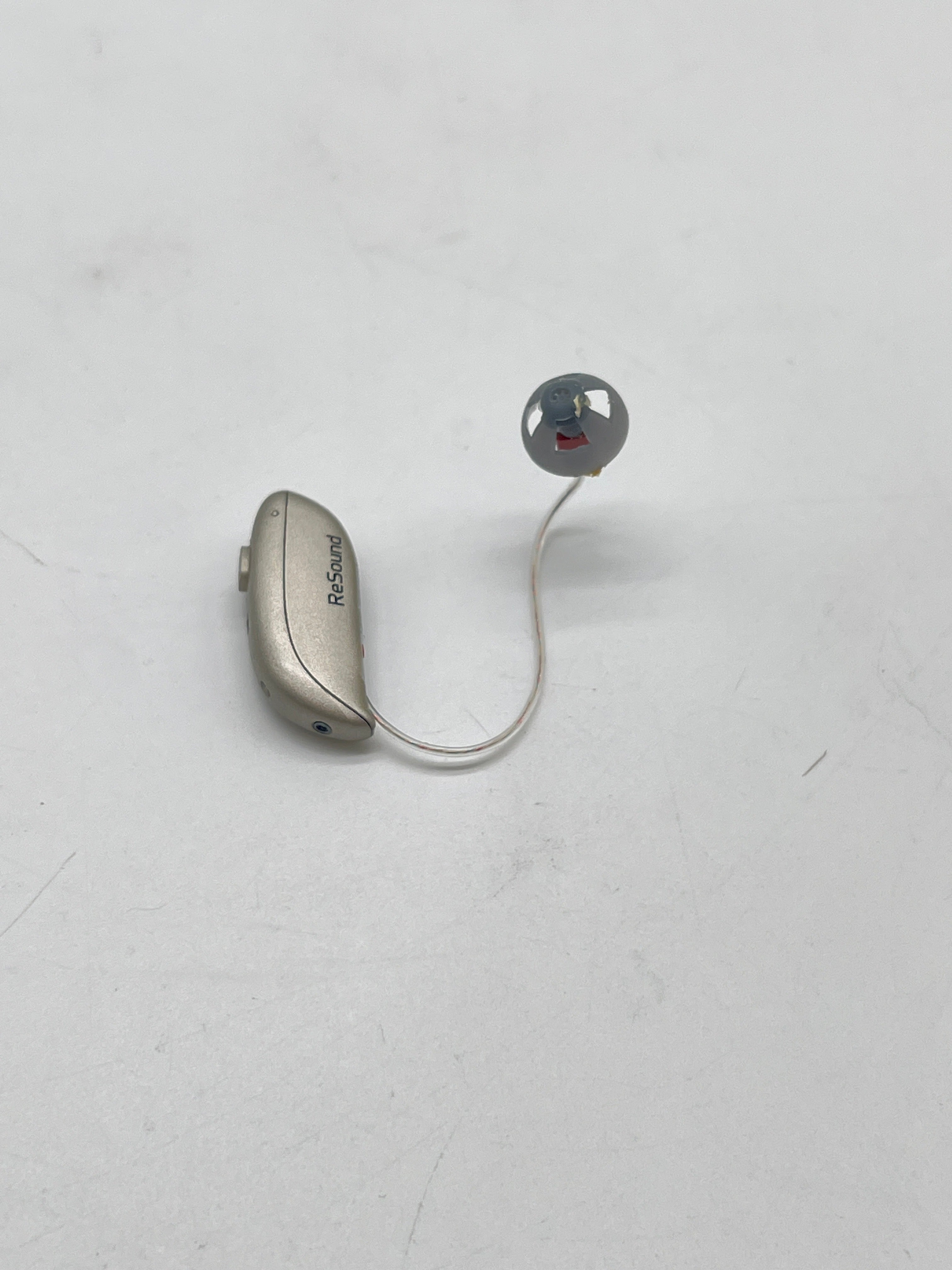 ReSound GN C-1 Hearing Aid Bluetooth Gray Rechargeable Case - Used