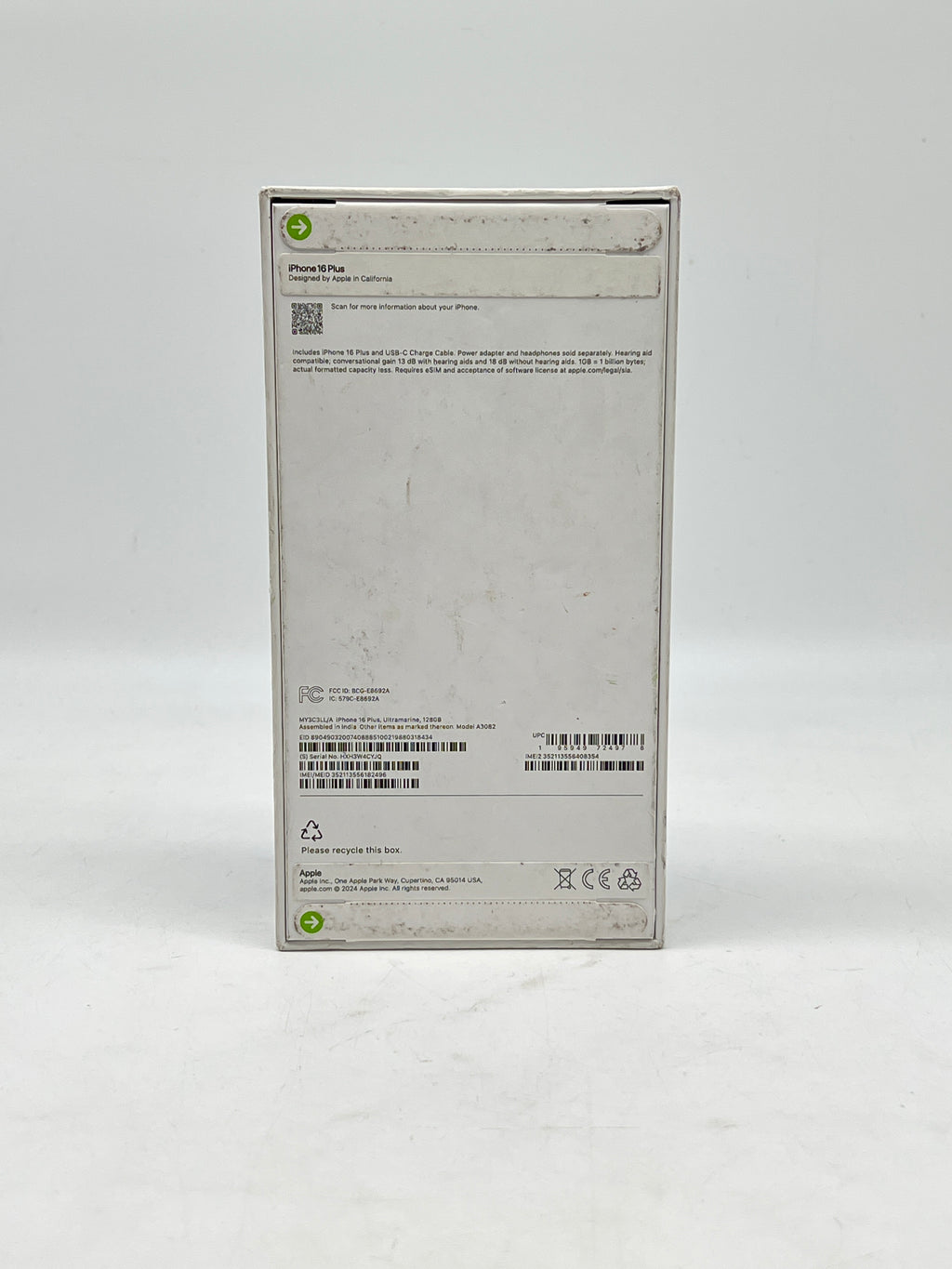 Apple iPhone 16 Plus 128GB Unlocked Non-Activated - New in Box
