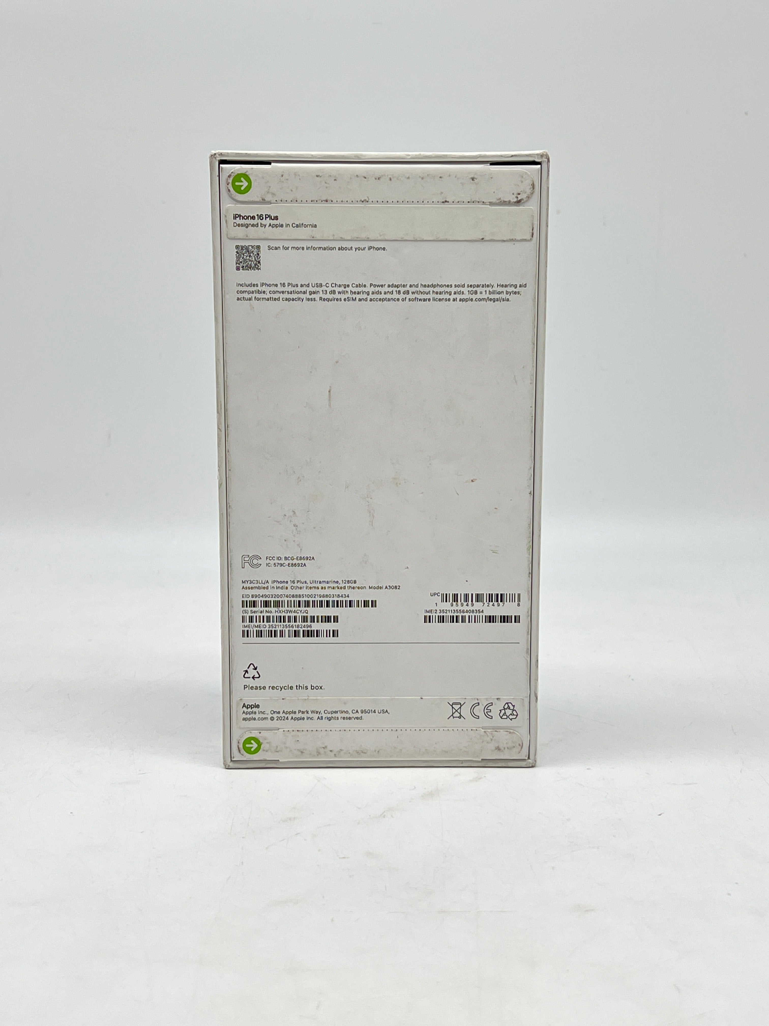 Apple iPhone 16 Plus 128GB Unlocked Non-Activated - New in Box