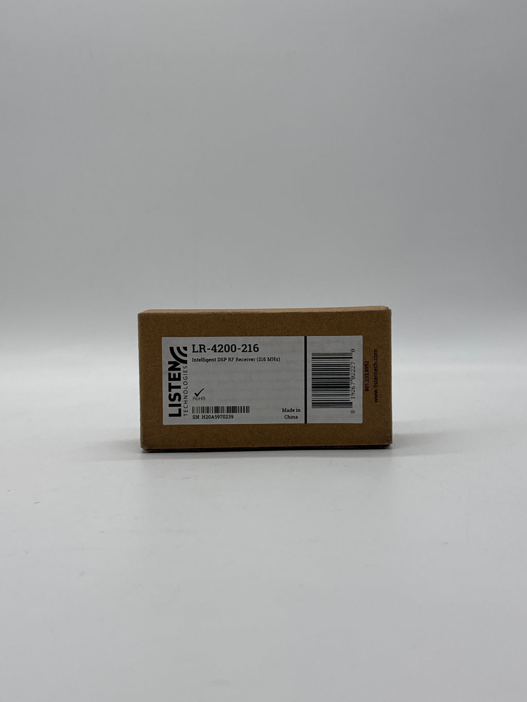 Listen Technologies LR-4200-216 RF Receiver - New In Box