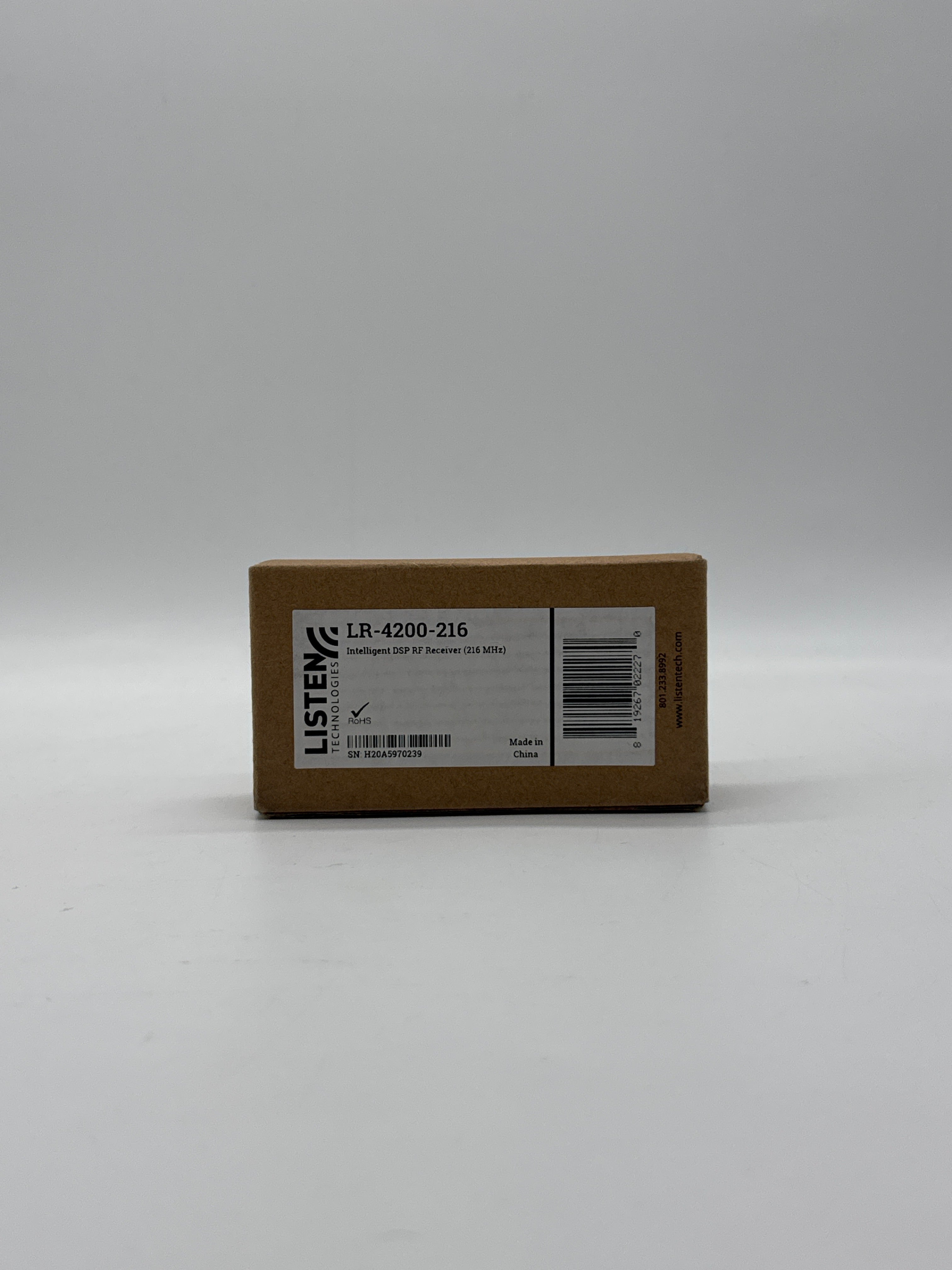 Listen Technologies LR-4200-216 RF Receiver - New In Box