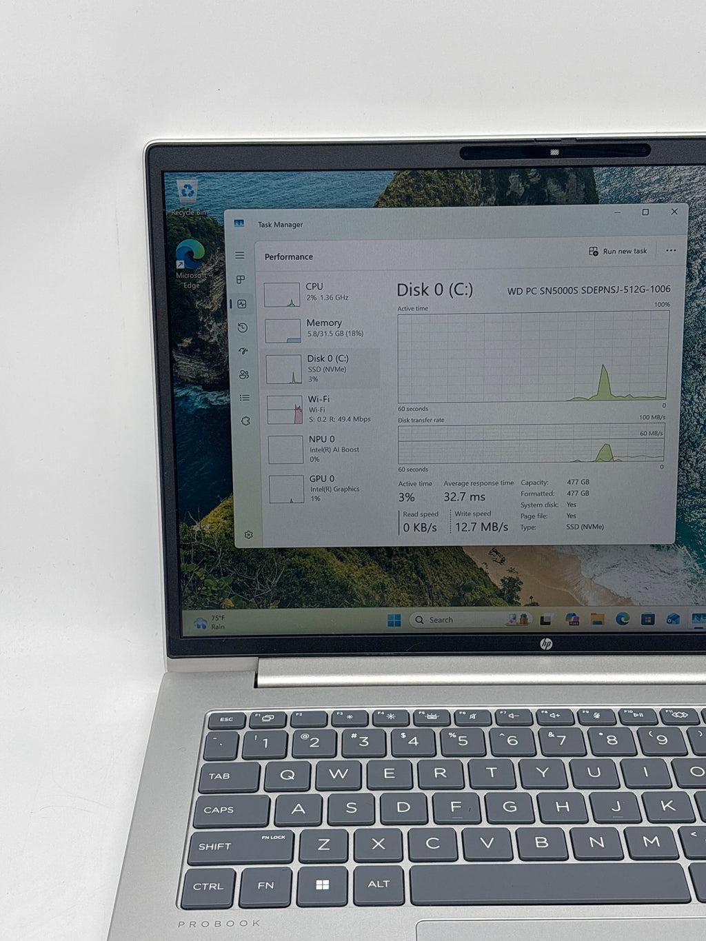HP ProBook 440 G11 Ultra 7 155U 32GB RAM 512GB SSD Used