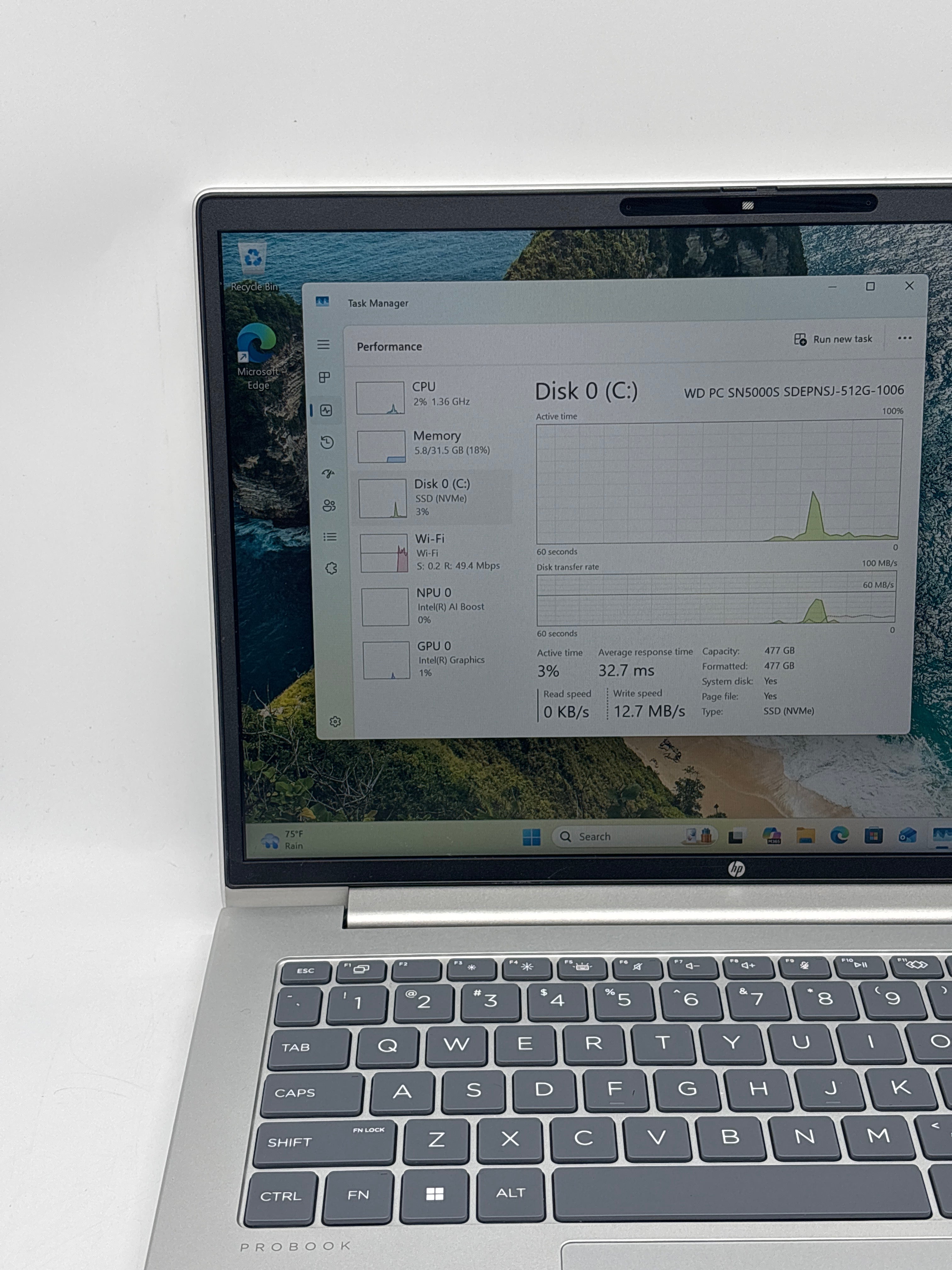 HP ProBook 440 G11 Ultra 7 155U 32GB RAM 512GB SSD Used