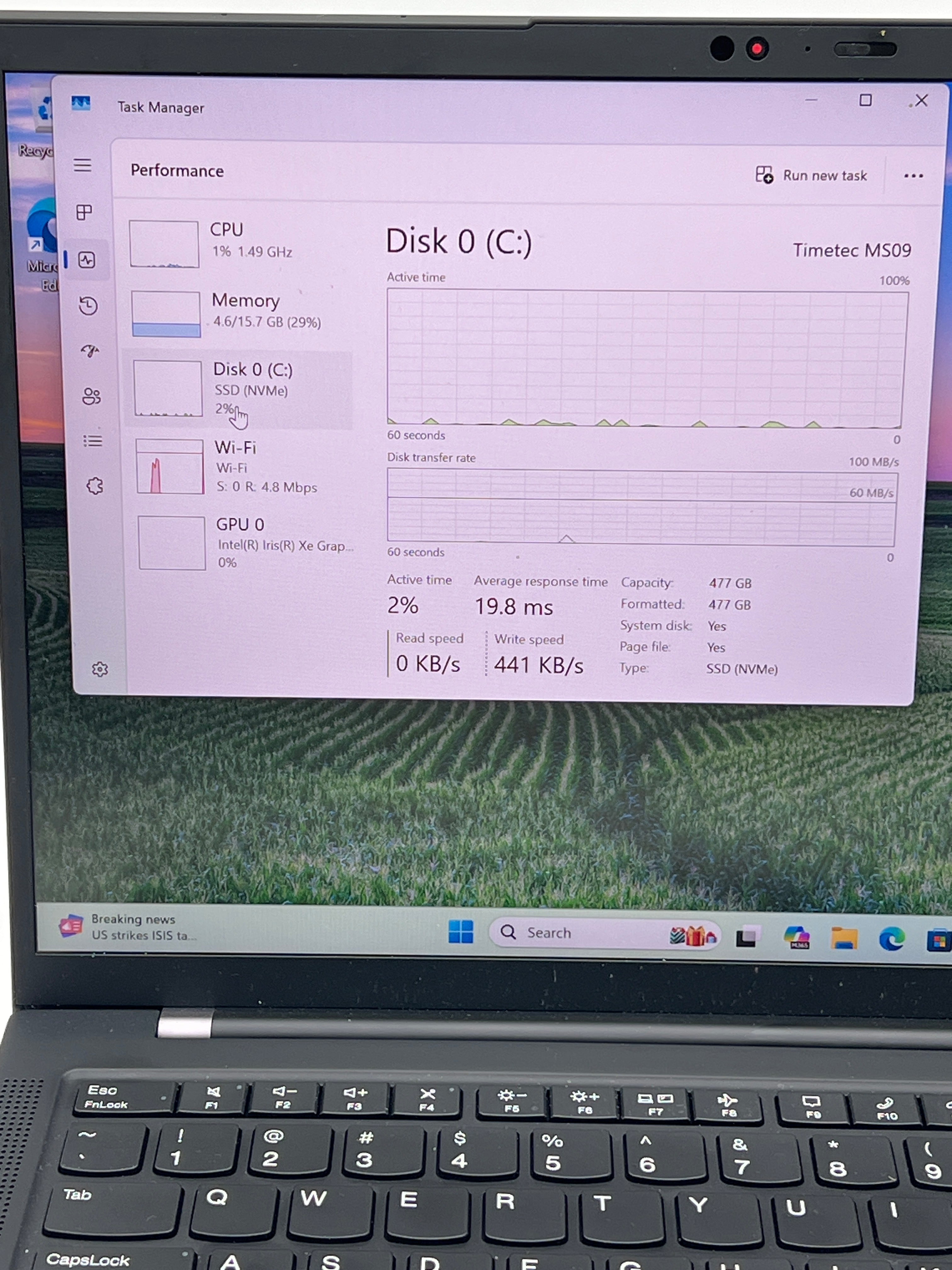 Lenovo ThinkPad X1 Carbon Gen 11 i7 13th Gen 16GB RAM 512GB SSD