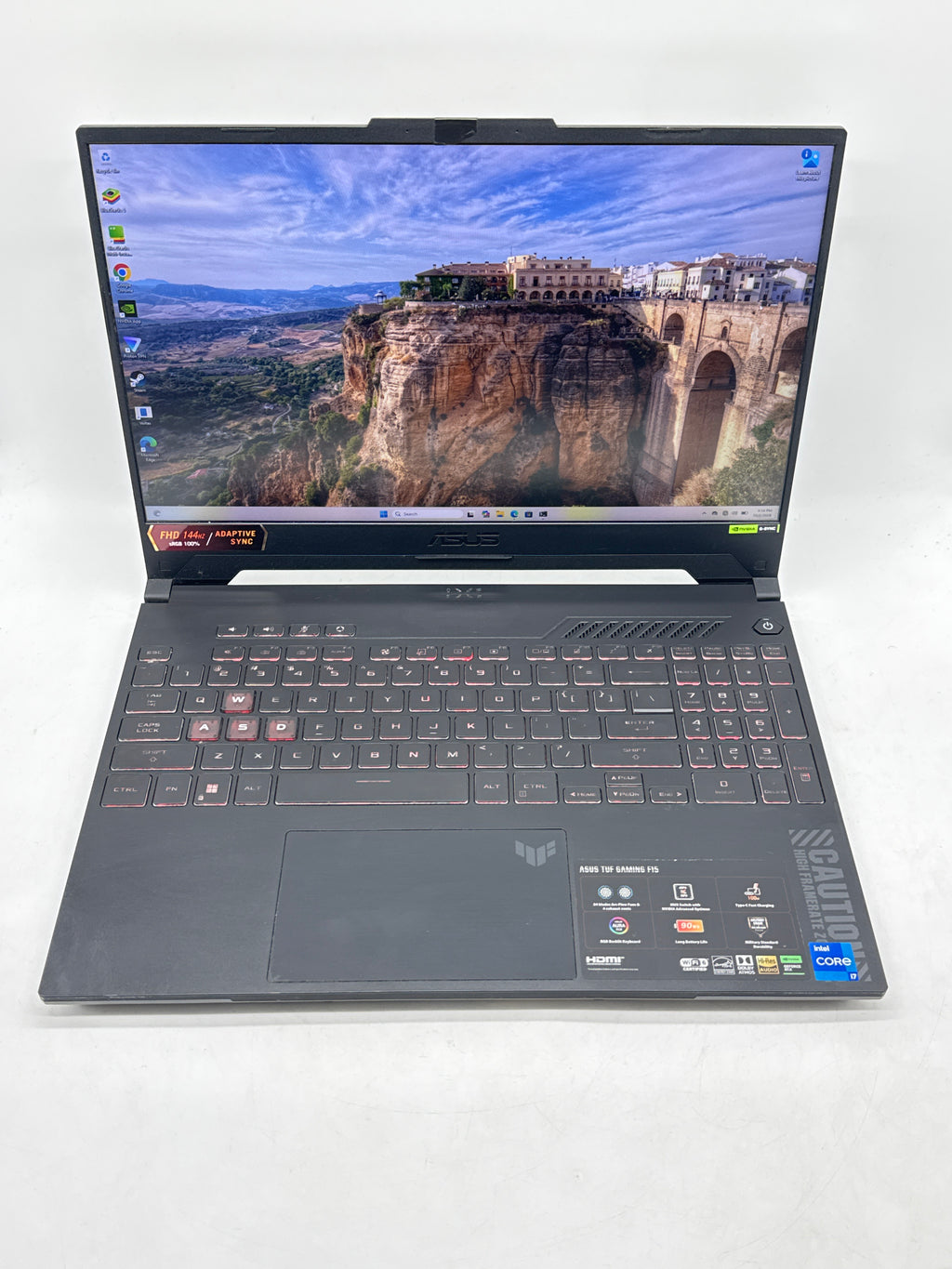 Asus TUF Gaming F15 FX507ZI4 i7-12700H 16GB 1TB SSD RTX 4070 - Used