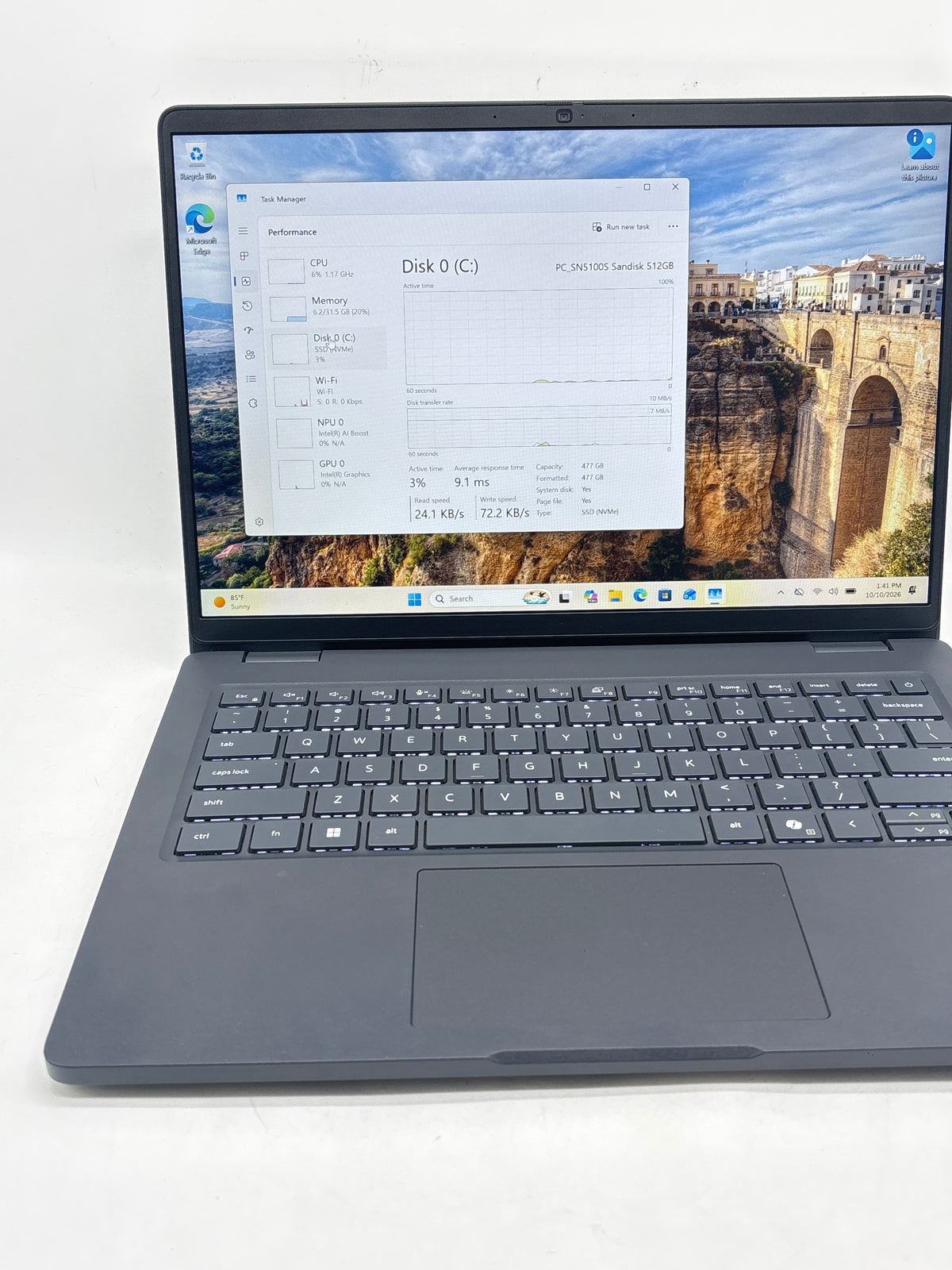 Dell Pro 14 PC14250 Ultra 5 235U 32GB RAM 512GB SSD - Used