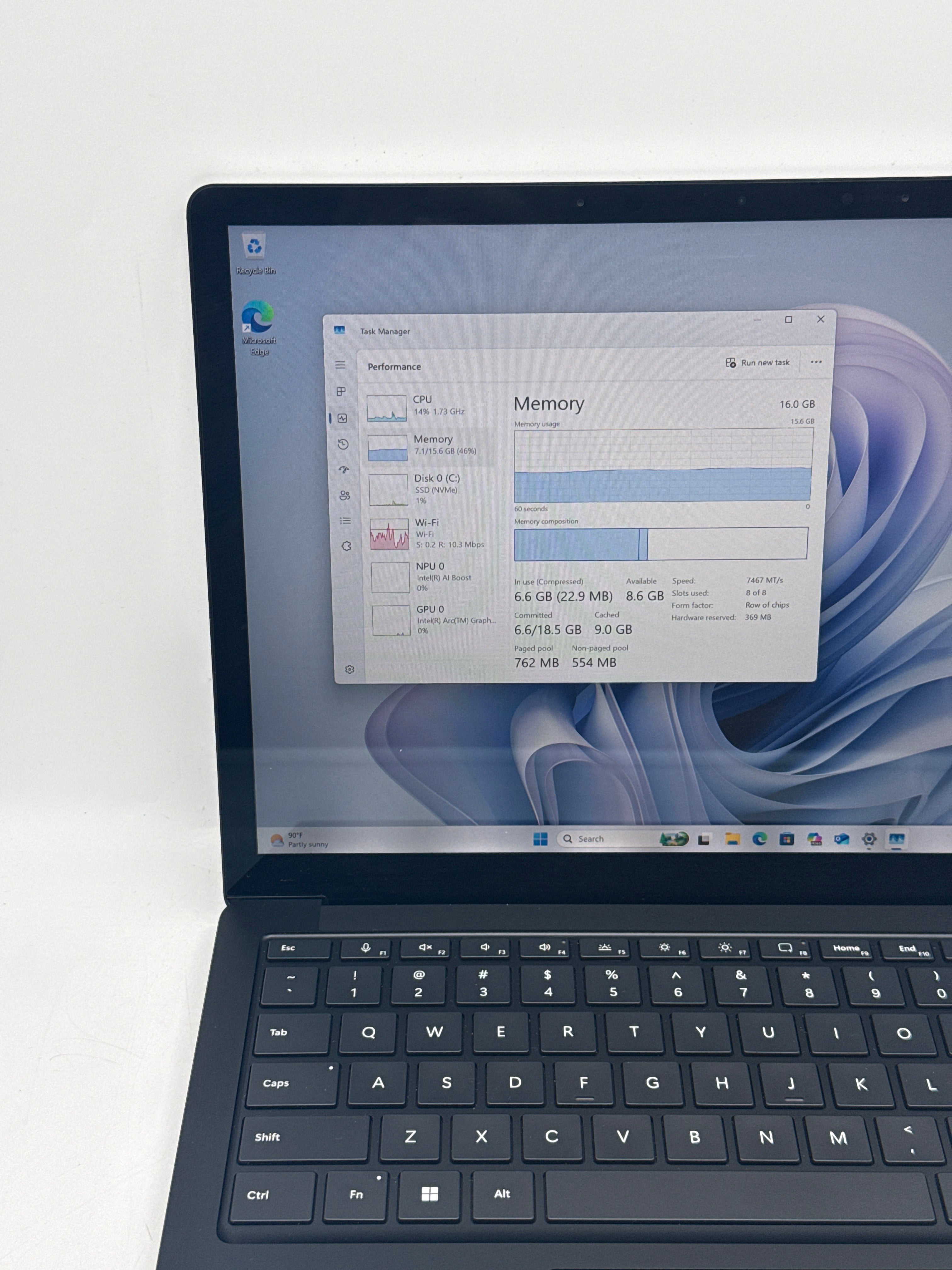 Microsoft Surface Laptop 6 Business Ultra 5 135H 16GB RAM 512GB SSD
