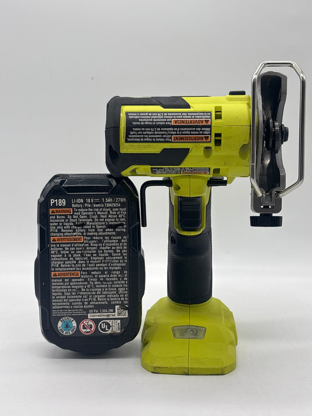 RYOBI PSBCS02B ONE Plus HP 18V Brushless Cordless Compact Cut-Off Tool W/Battery