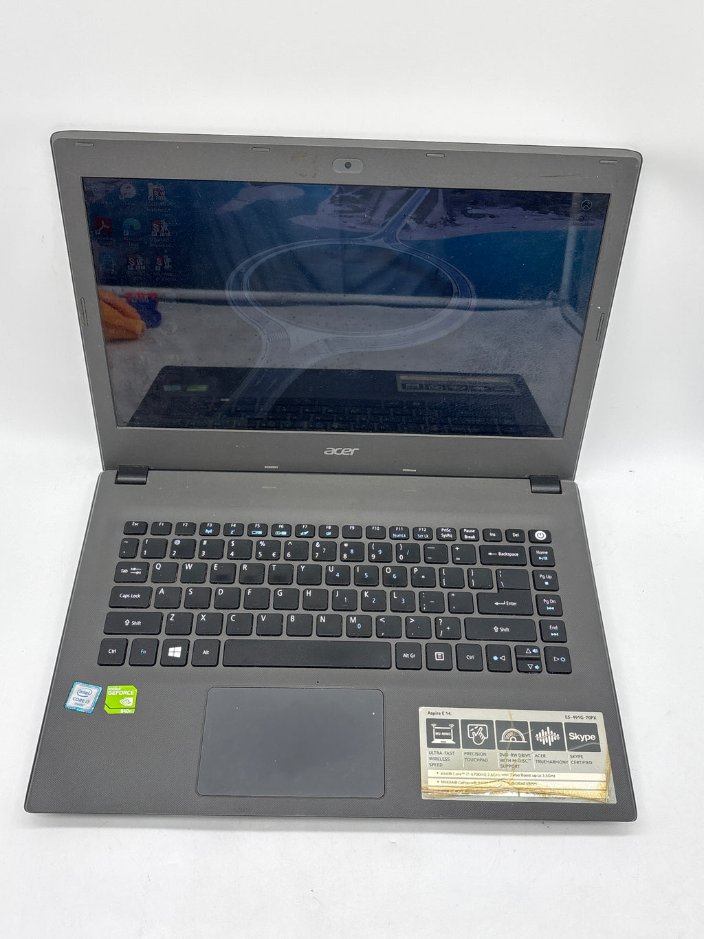 Acer Aspire E5-491G i7-6700hq 12GB RAM 1TB SSD Geforce 940M - Used