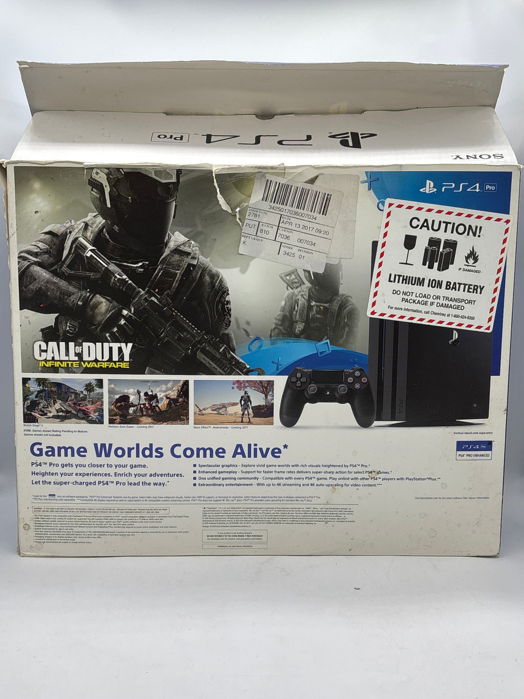 Sony PlayStation 4 Pro CUH-7015B 1TB - Used (Firmware 9.04)
