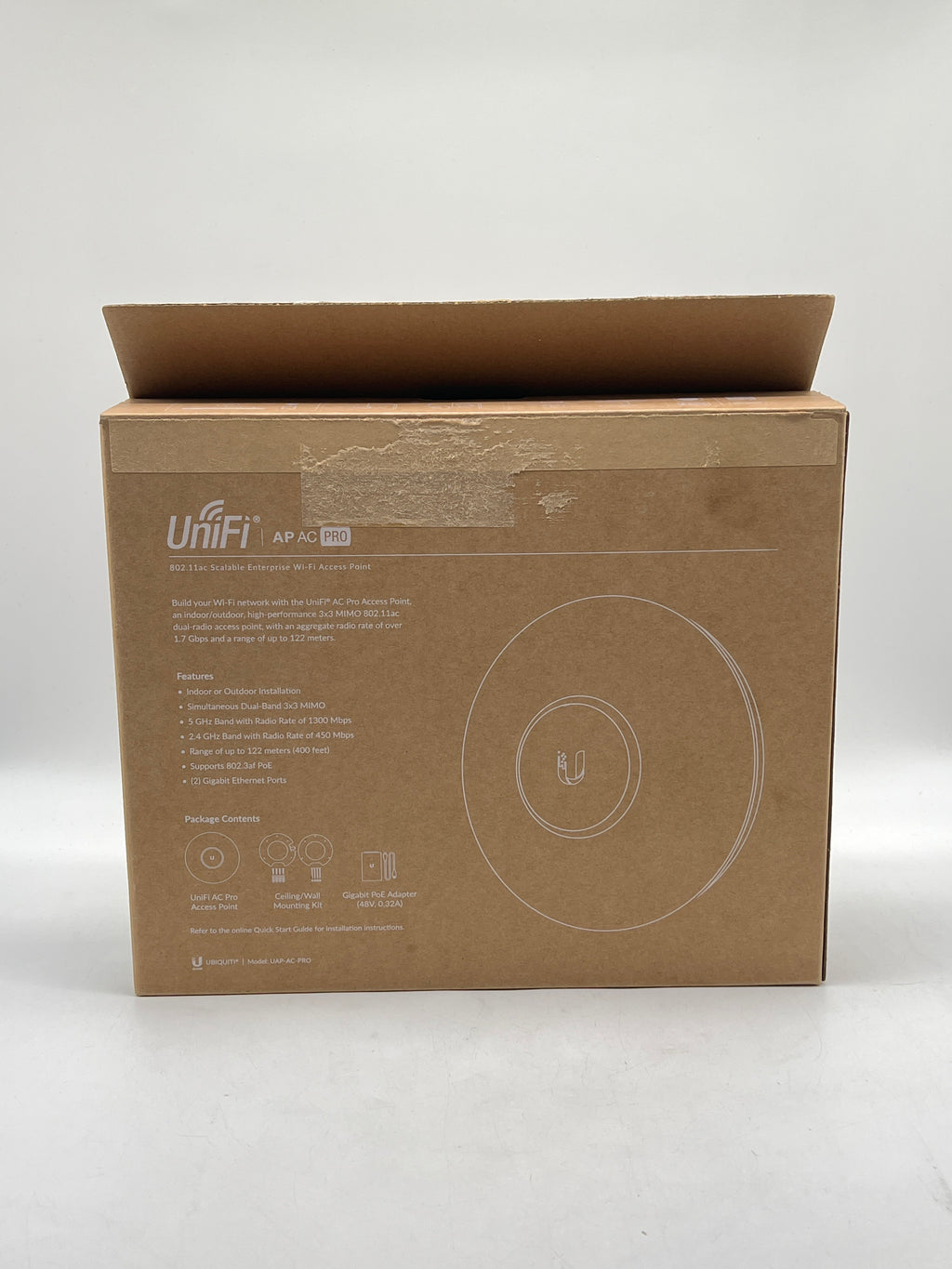 Ubiquiti UniFi AP AC PRO UAP-AC-PRO-US 802.11ac Wireless Access Point Used