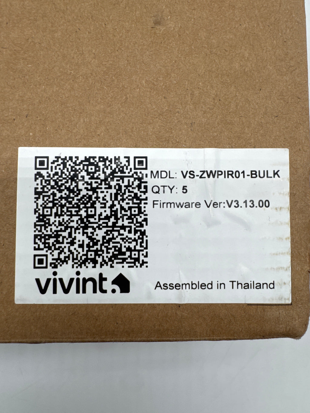 Vivint VS-ZWPIR01-BULK Window Sensor - Open Box (Missing One)