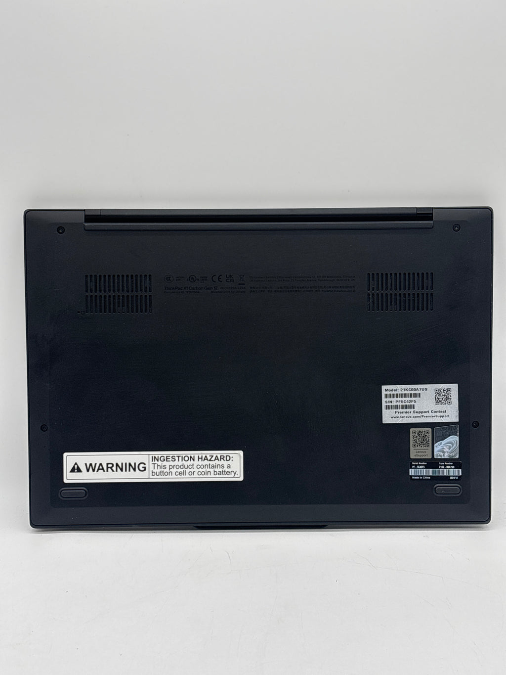 Lenovo ThinkPad X1 Carbon Gen 12 Touch Ultra 7 155U 32 GB RAM 512 GB SSD - Warranty