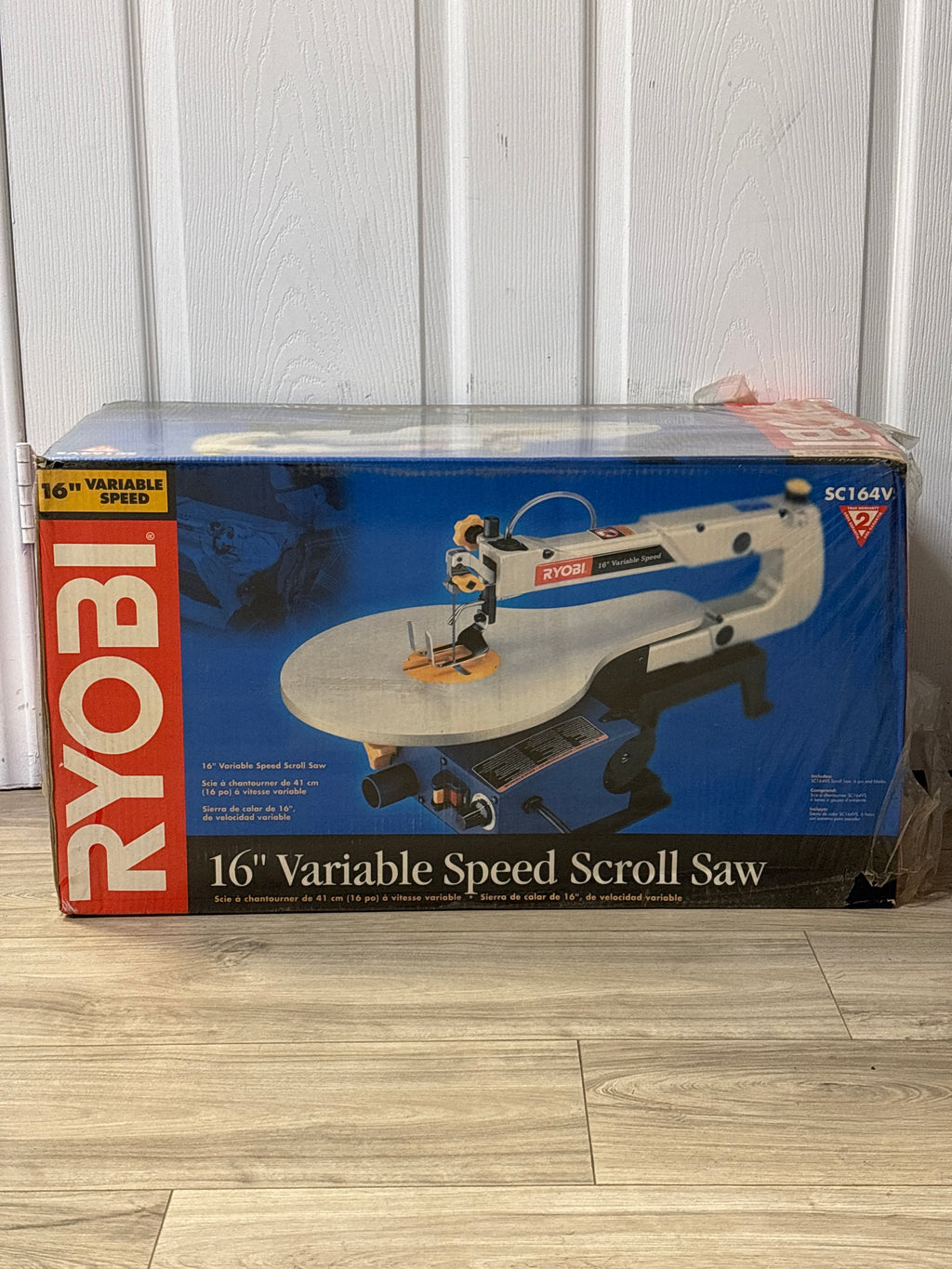 Ryobi 16" Variable Speed Scroll Saw Corded SC164VS