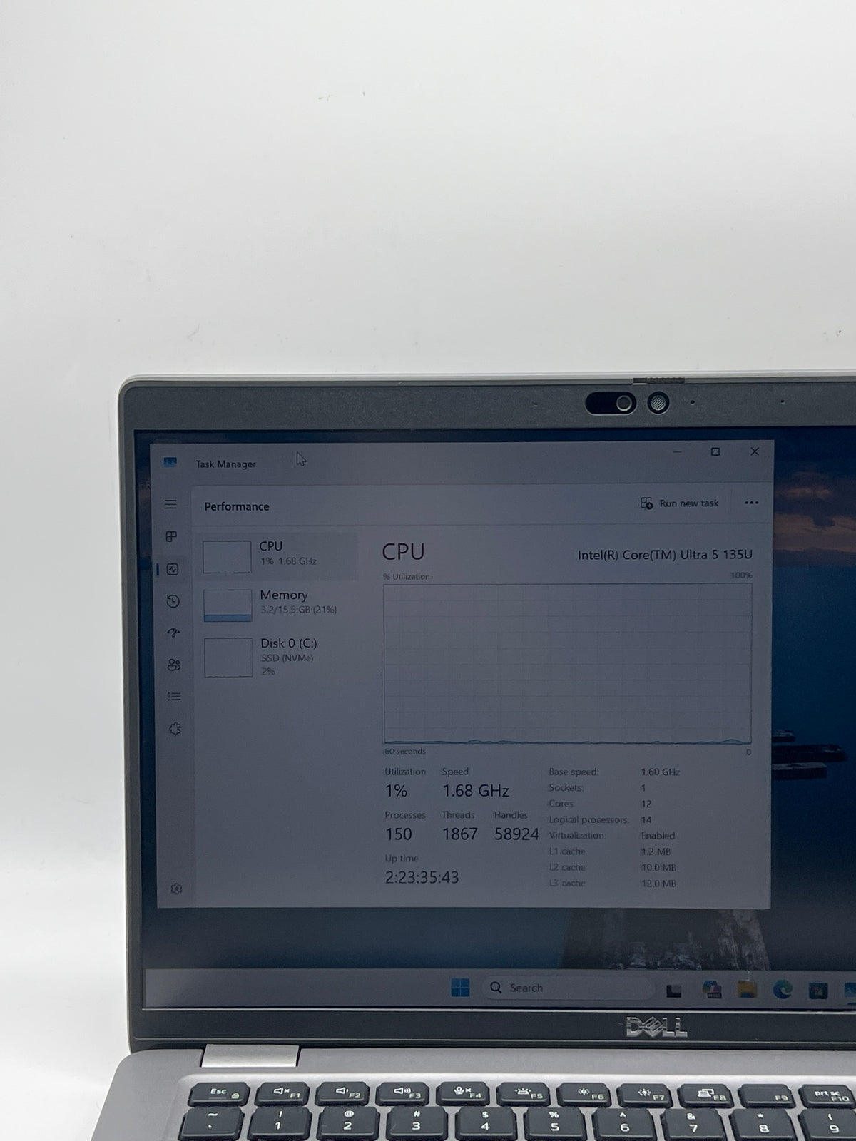 Dell Latitude 5450 13" Ultra 5 135U 16GB RAM 256GB SSD Gray - Used