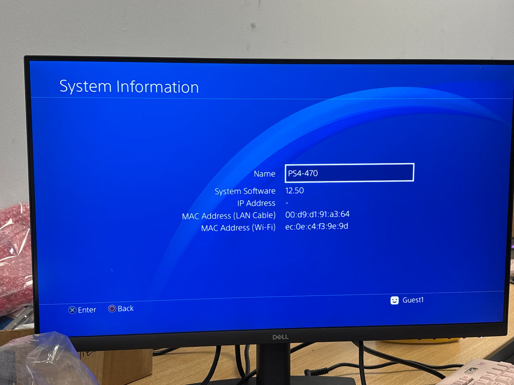 Sony PlayStation 4 CUH-1115A 500GB Black Console - Used