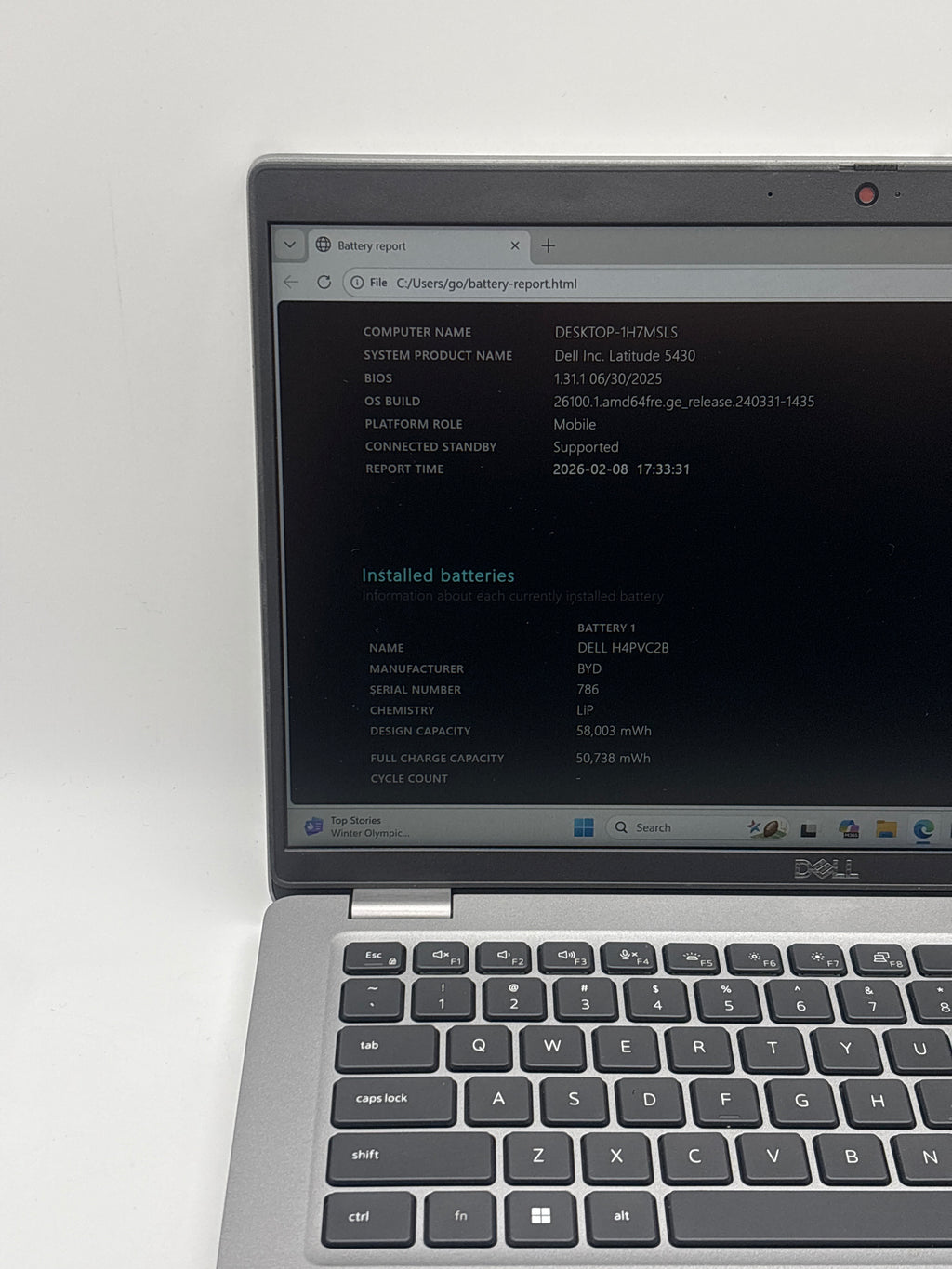 Dell Latitude 5430 i5-1235U 16GB RAM 256GB SSD - Used