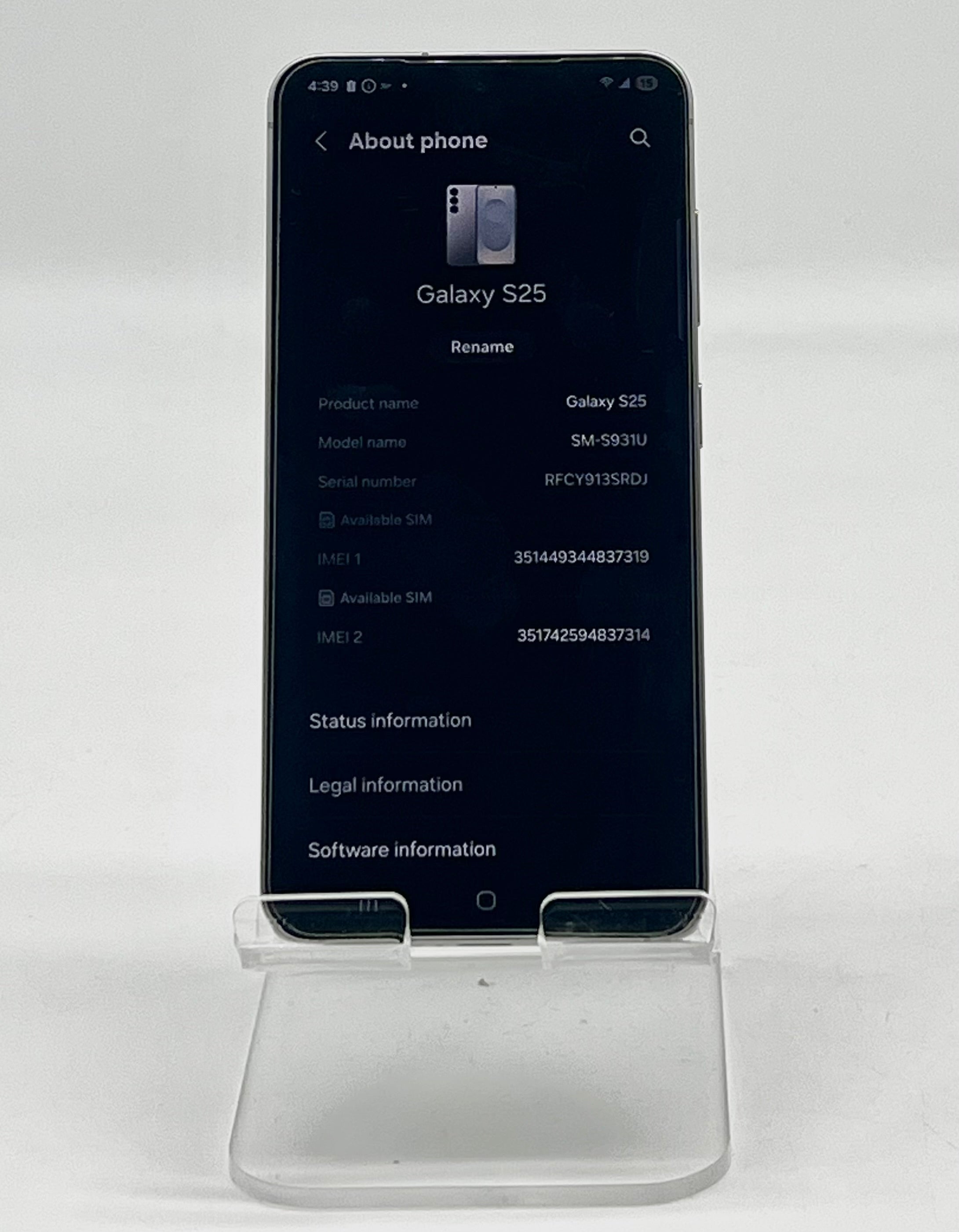 Samsung Galaxy S25 SM-S931U 128GB T-Mobile - Used