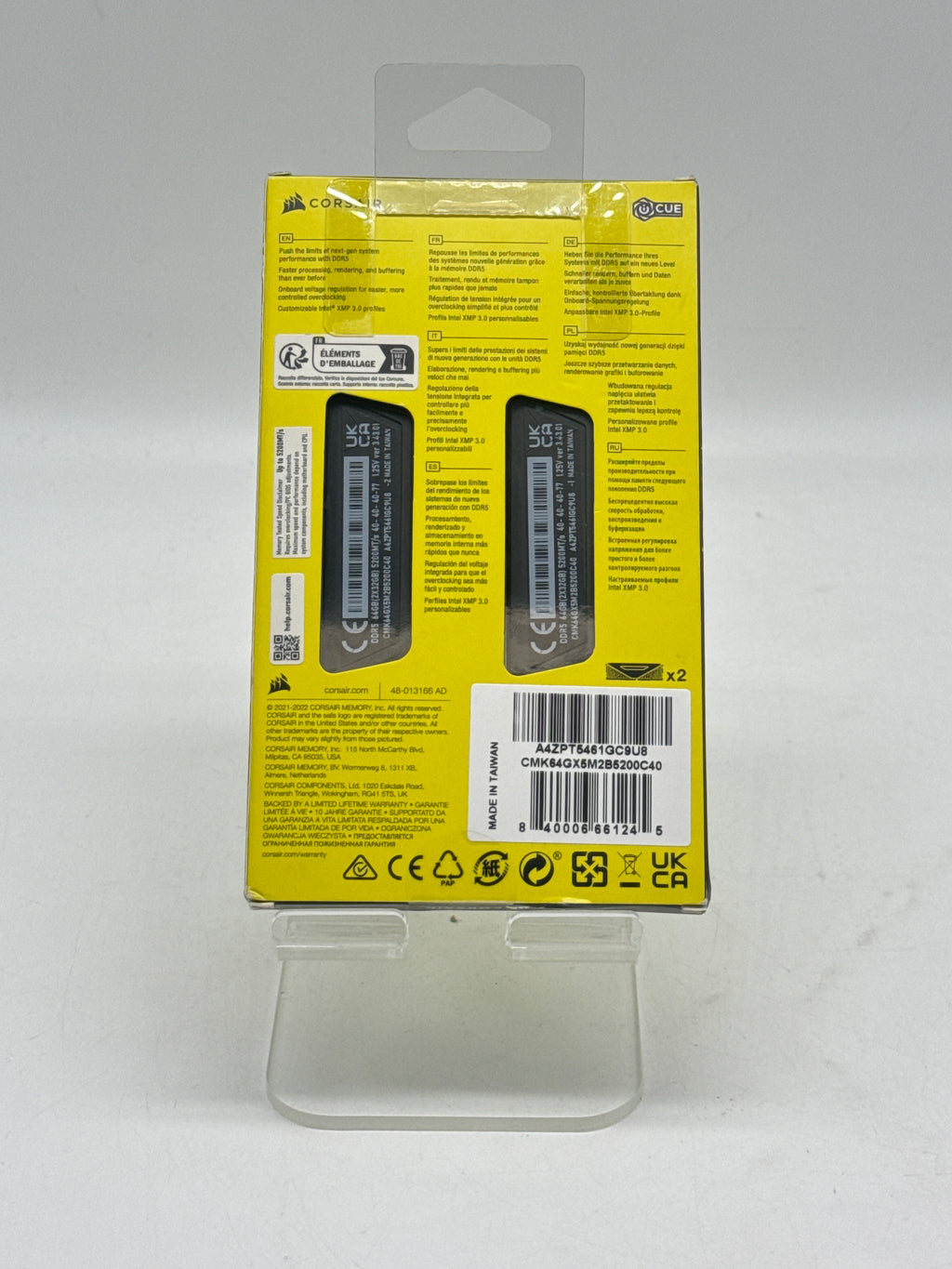 Corsair Vengeance DDR5 64GB (2x32GB) 5200MHz New In Box
