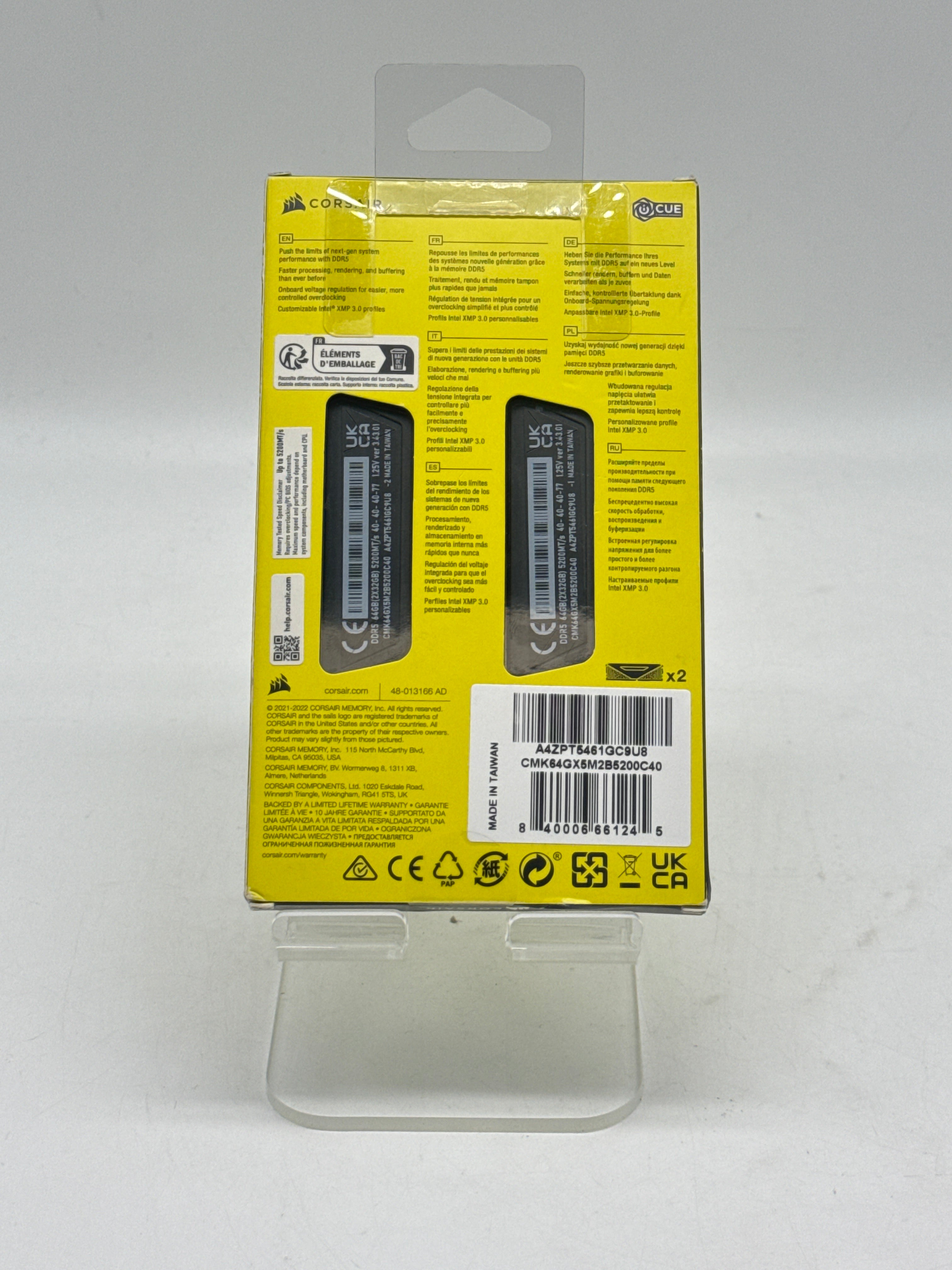Corsair Vengeance DDR5 64GB (2x32GB) 5200MHz New In Box