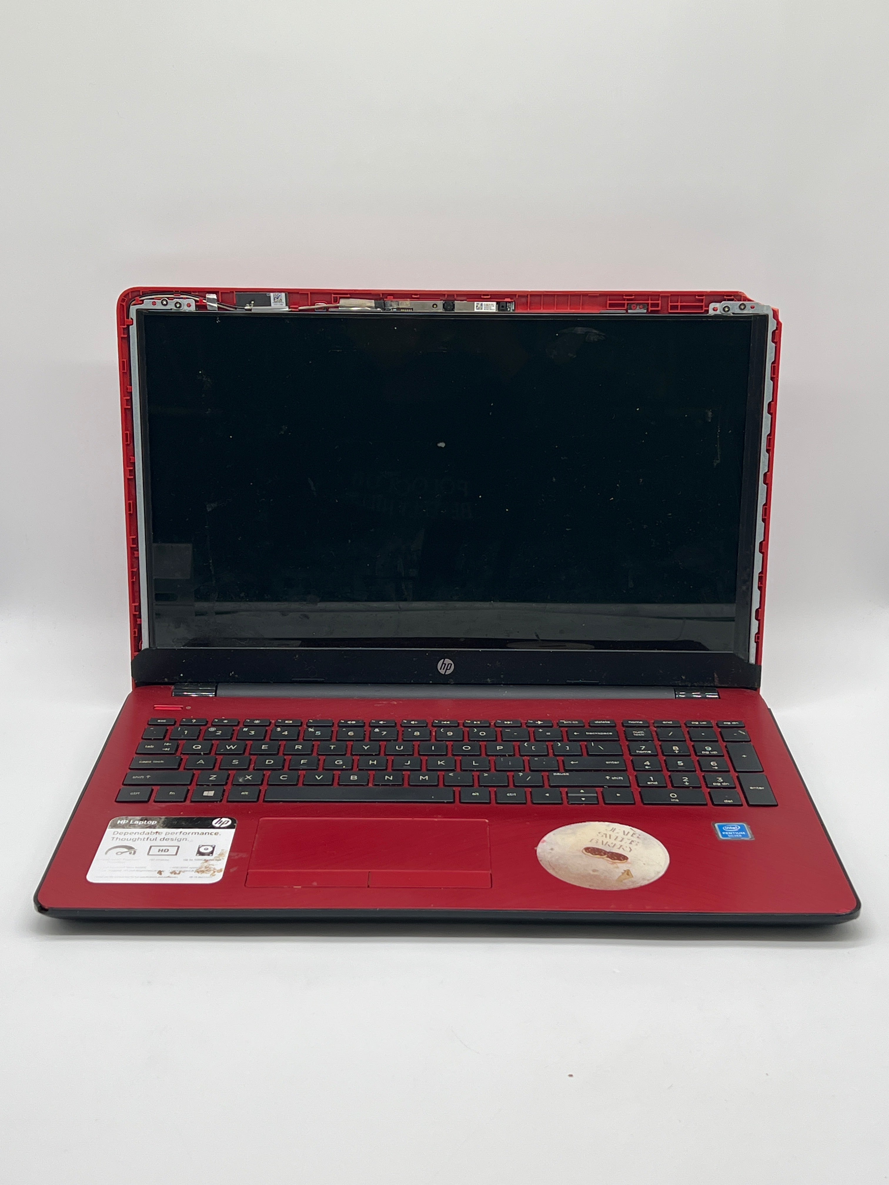HP Laptop 15-BS2XX Intel Pentium Silver N5000 4GB RAM 500GB HDD-FOR PARTS.