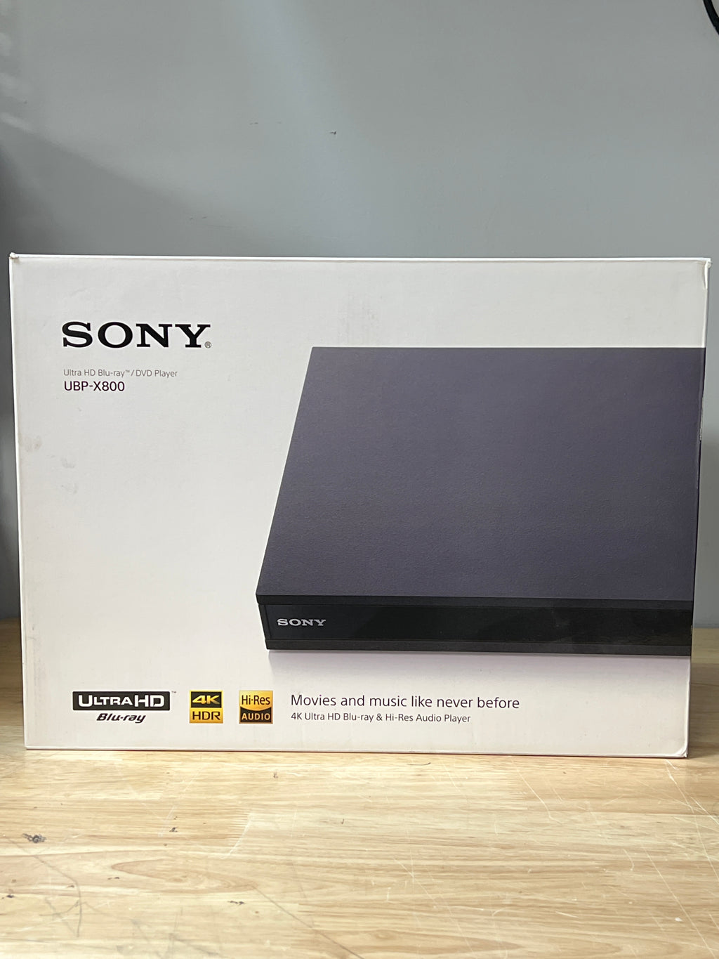 Sony UBP-X800 Blu-ray DVD Player - New In Box