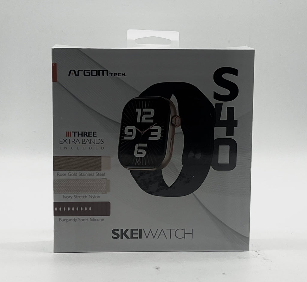 Argomtech Skeiwatch S40 Rose Gold GPS Only - New In Box
