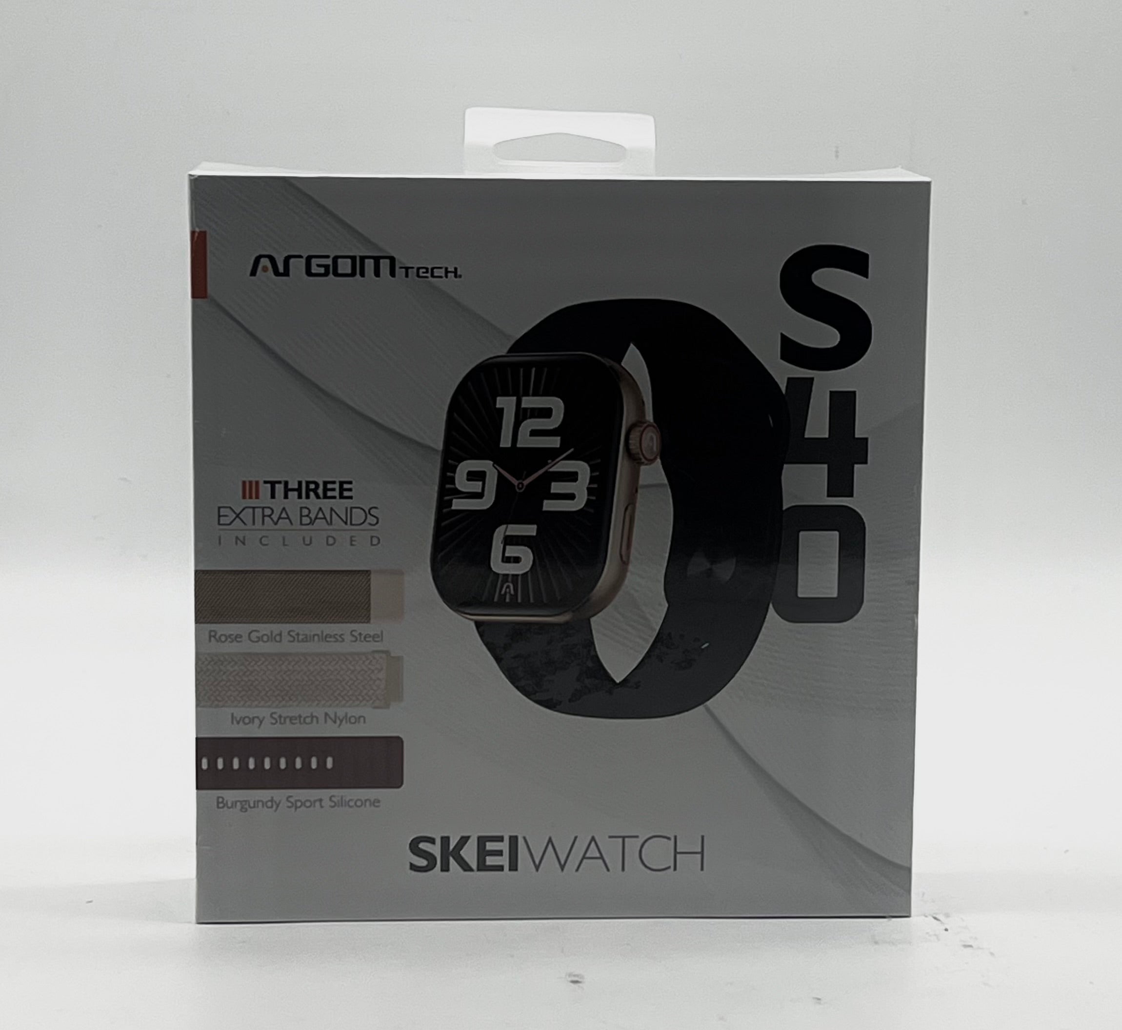 Argomtech Skeiwatch S40 Rose Gold GPS Only - New In Box
