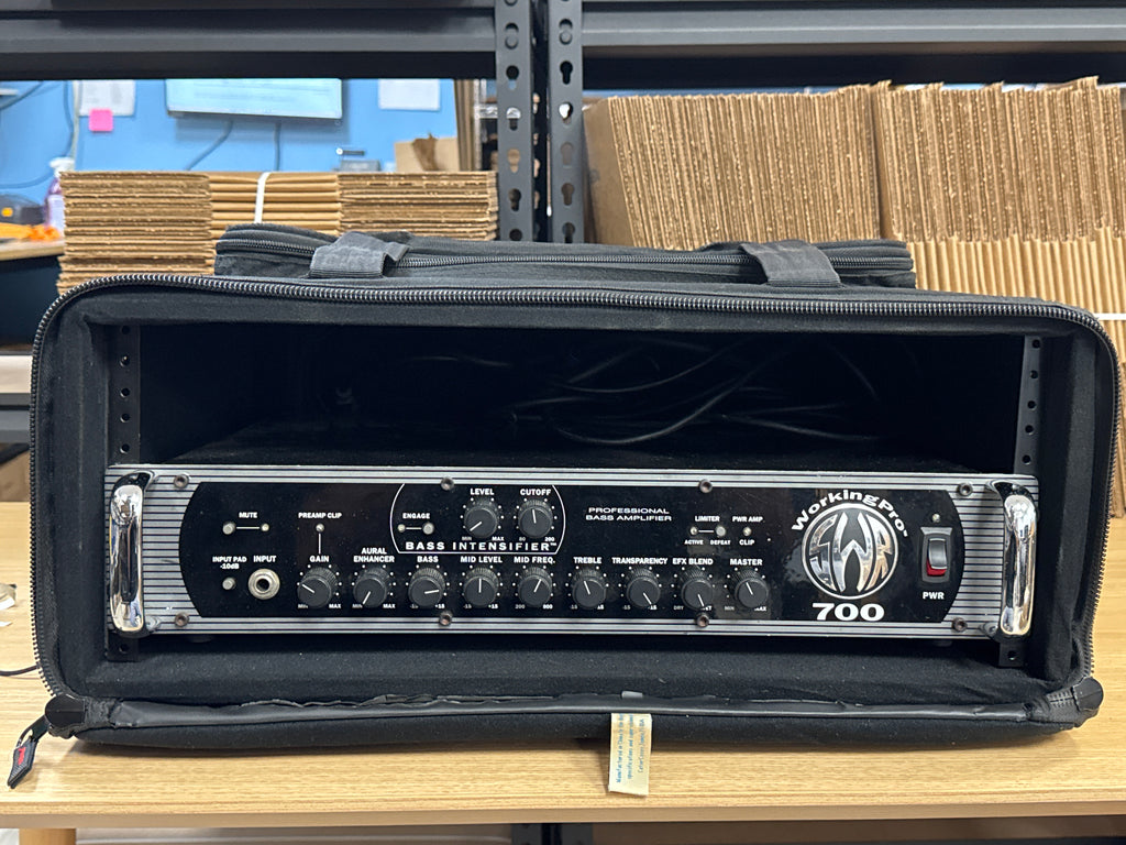 SWR WorkingPro 700 Bass Amplifier Head 700W Black - Used