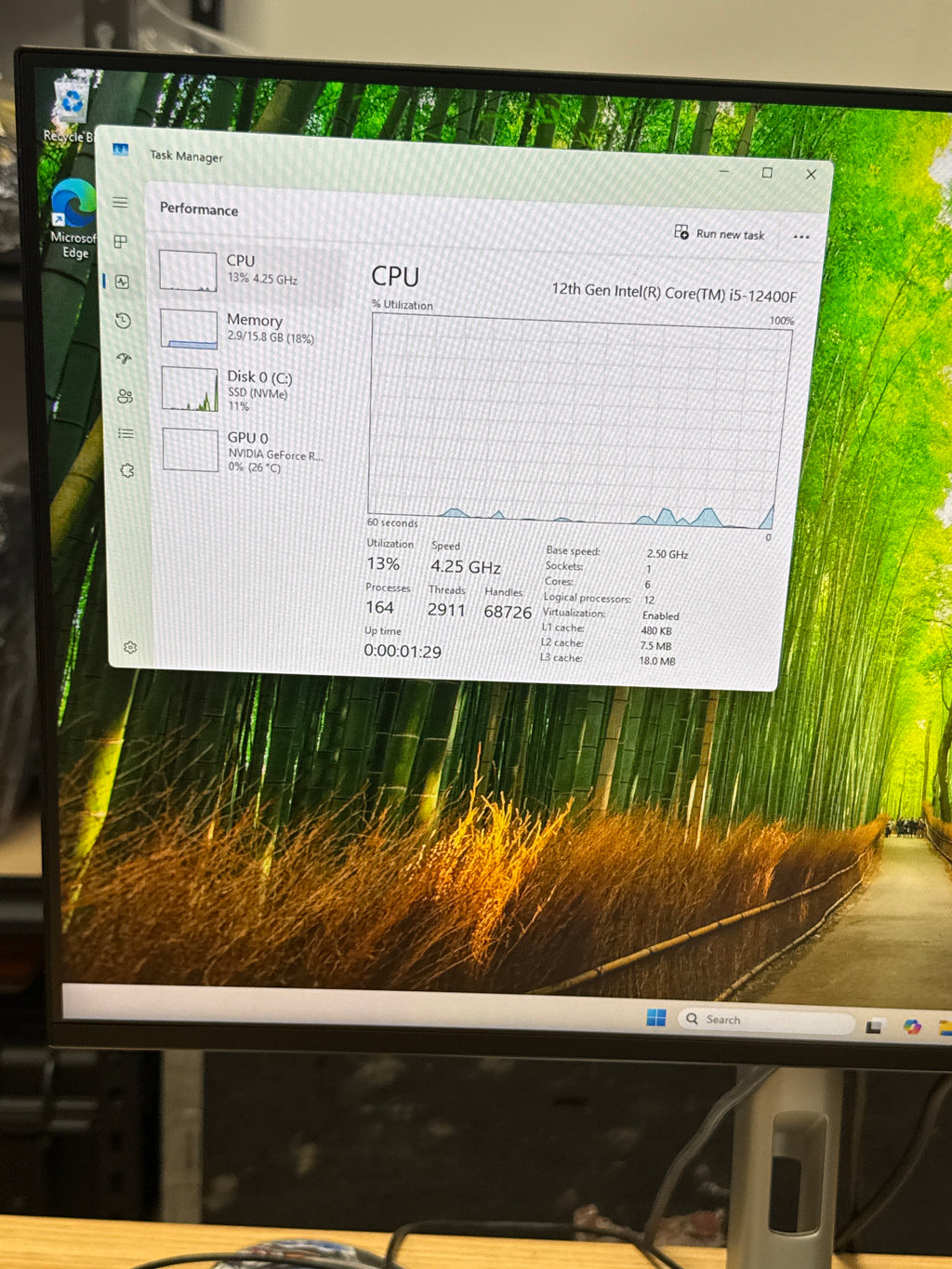 CyberPower PC i5-12400F 16GB RAM 1TB SSD RTX 3050