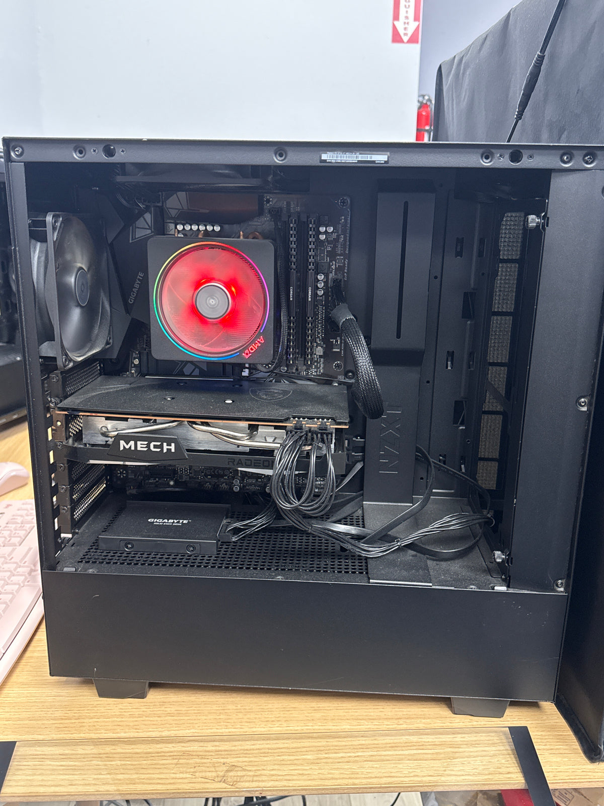 Custom PC Ryzen 7 3700X 64GB RAM 1TB SSD 1012GB HDD RX 6700 XT - Used