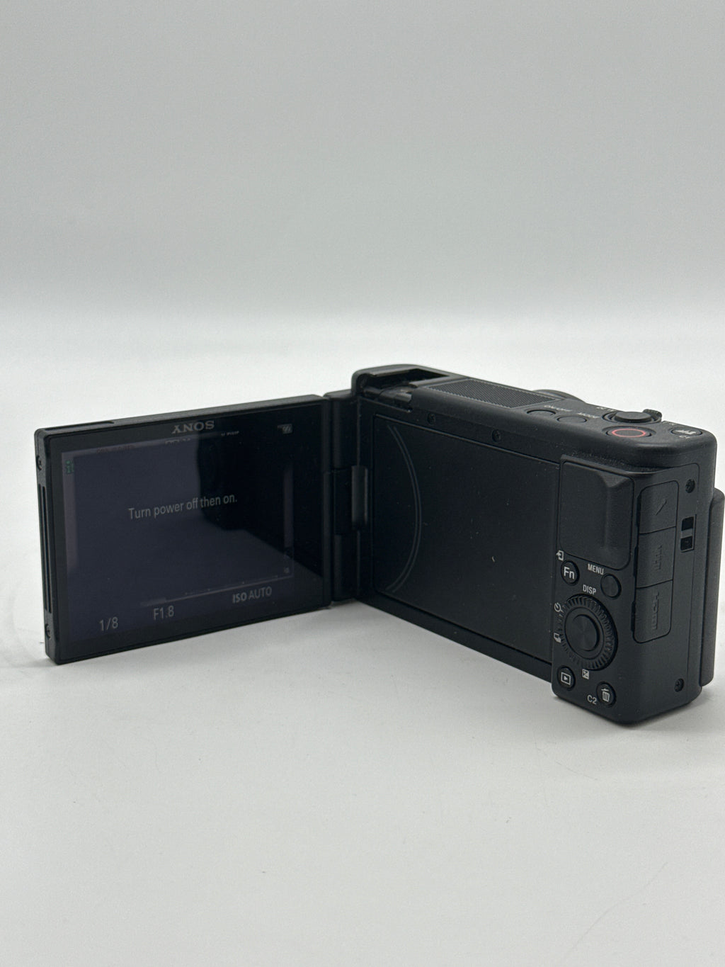 Sony ZV-1 20.1 MP Digital Camera Compact Black - For parts (Shutter Issue)