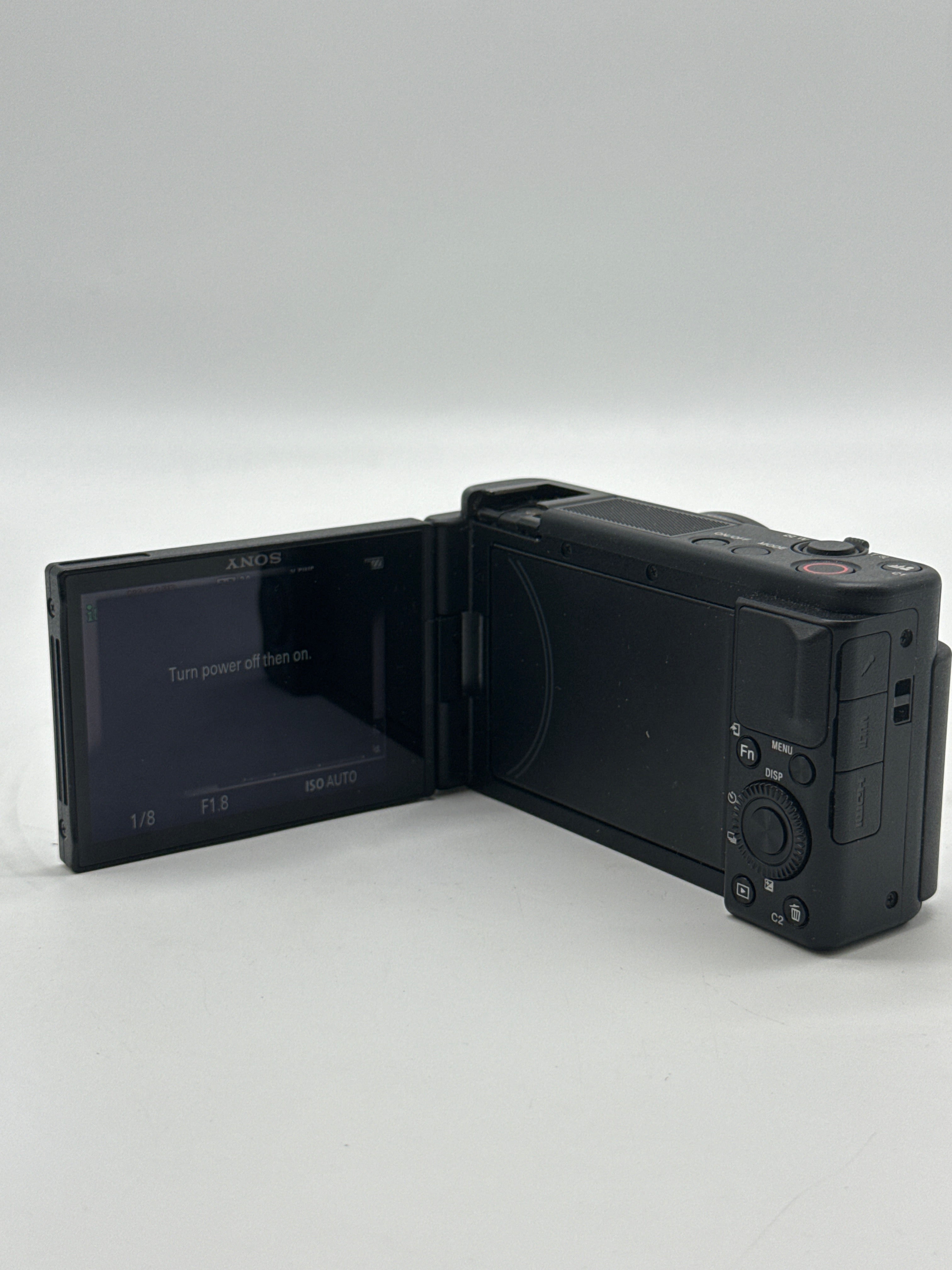 Sony ZV-1 20.1 MP Digital Camera Compact Black - For parts (Shutter Issue)